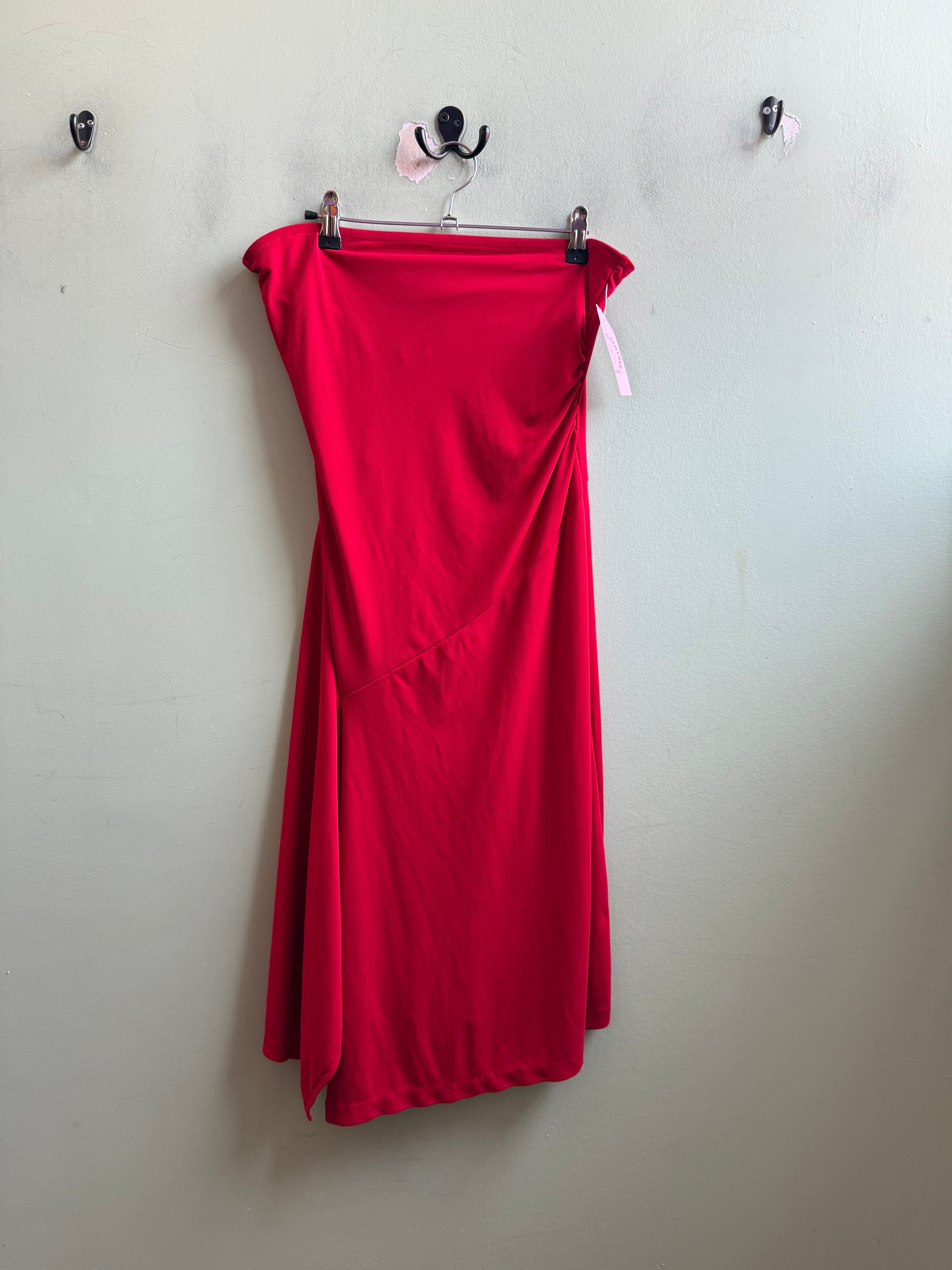 Red The limited Sleeveless drop waist cutie dress, M