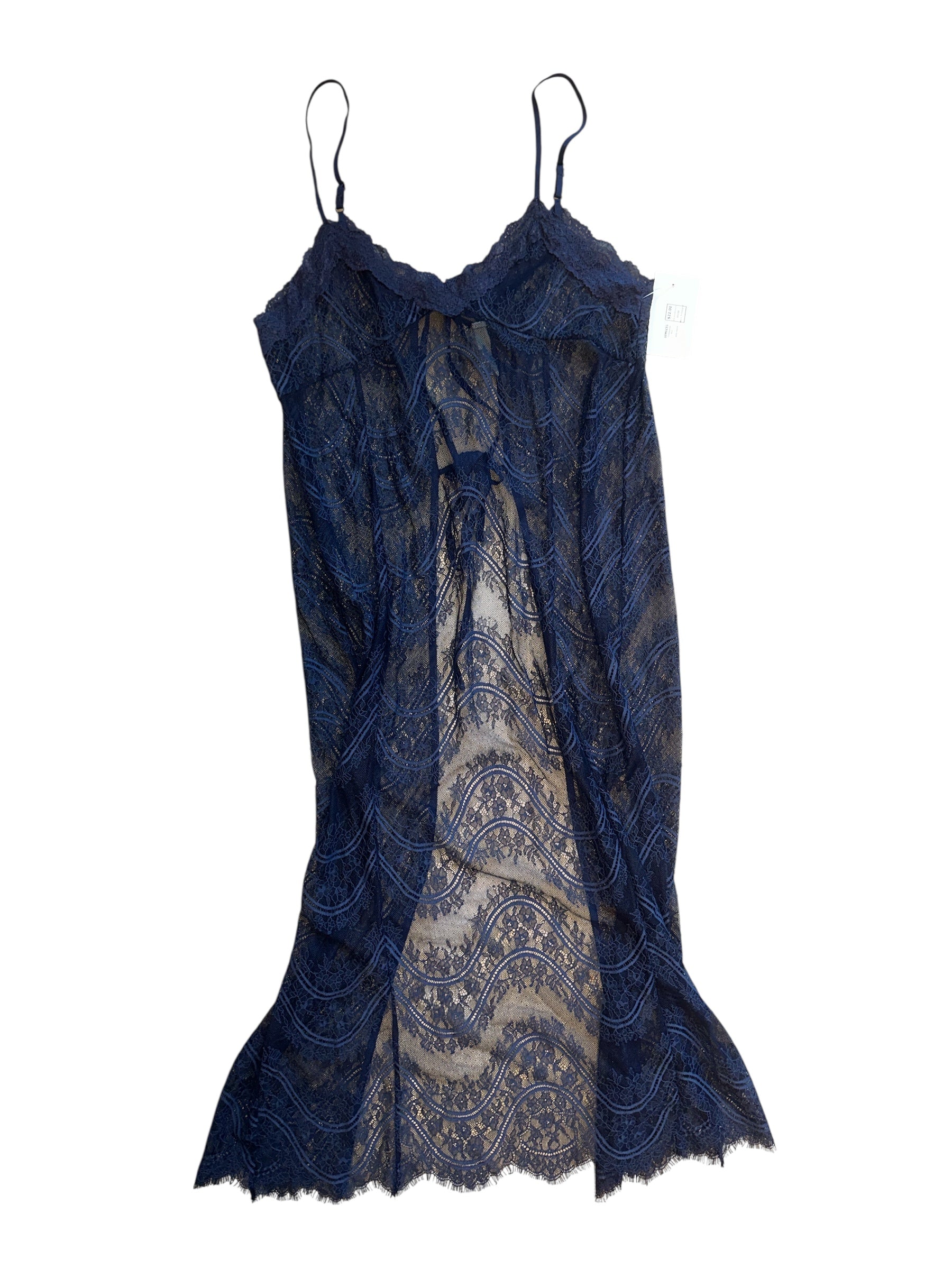 Blue Anthropologie Lacey duster, One size (fits S-L)