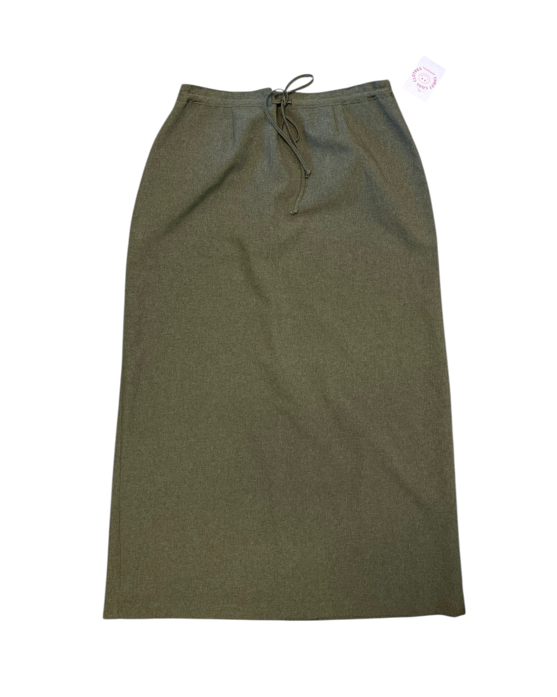 olive kathy lee collection vtg midi skirt, 12