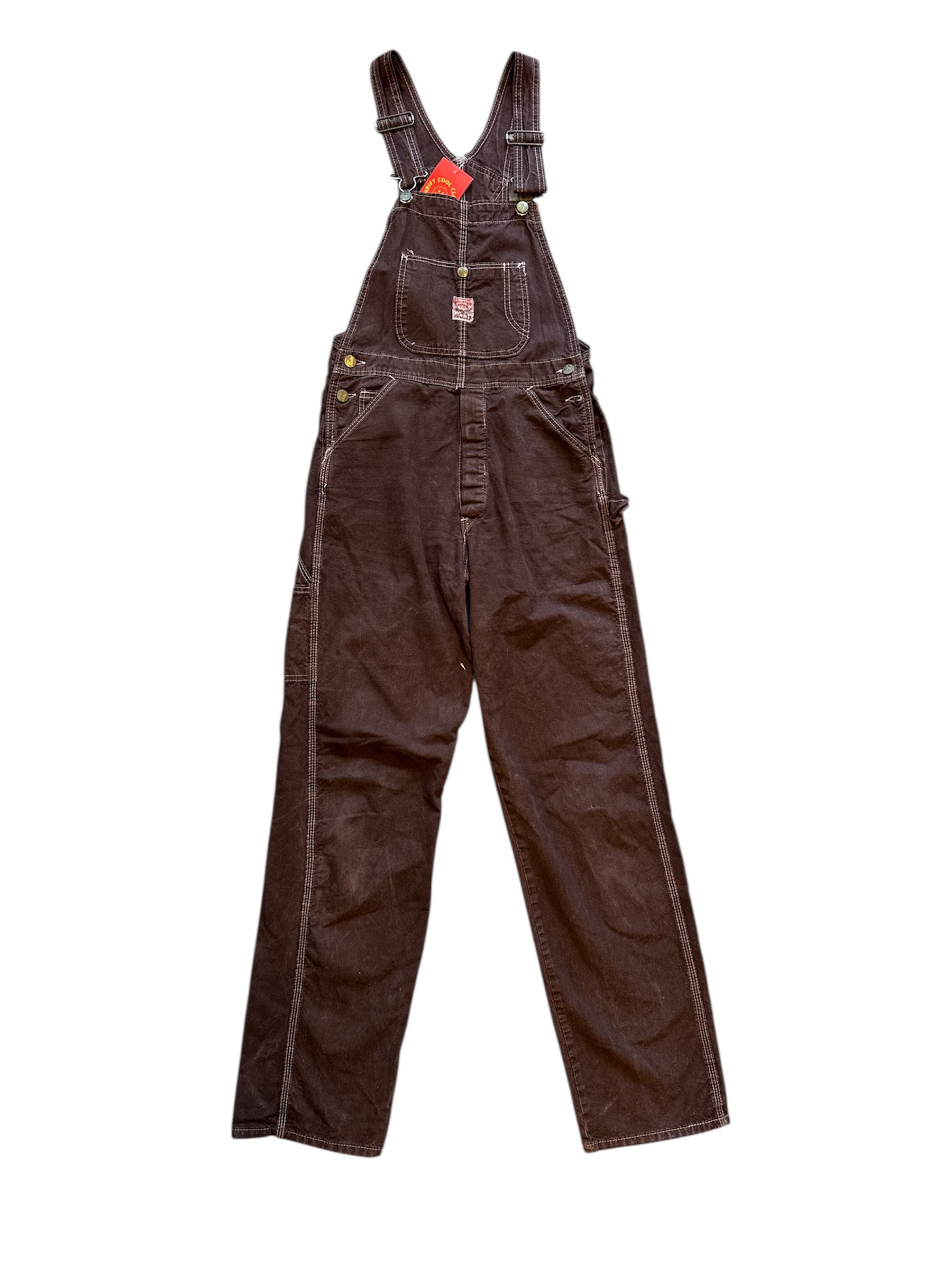 brown pointer Overalls, XS