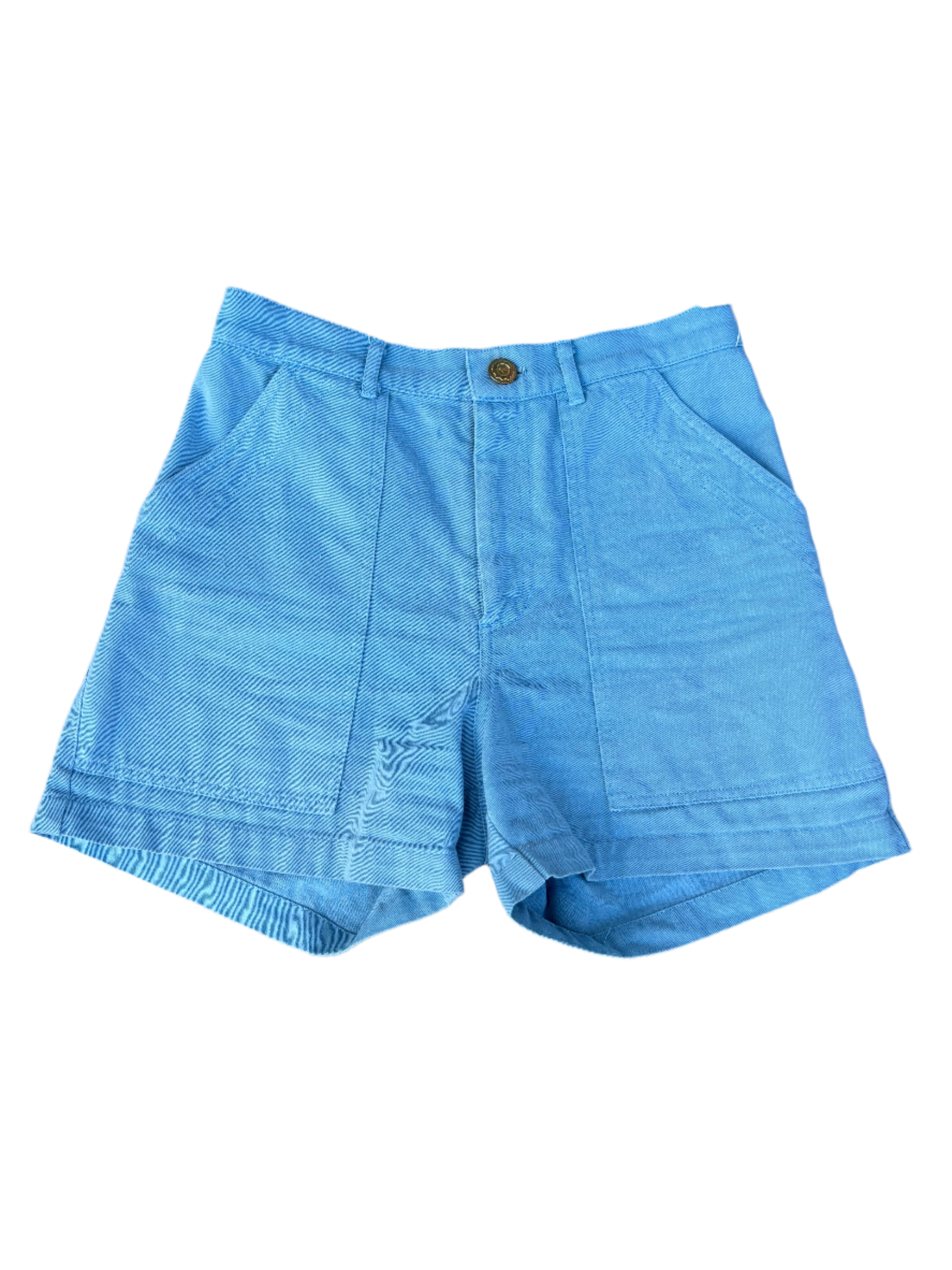 Light blue big bud press Big pocket shorts, S