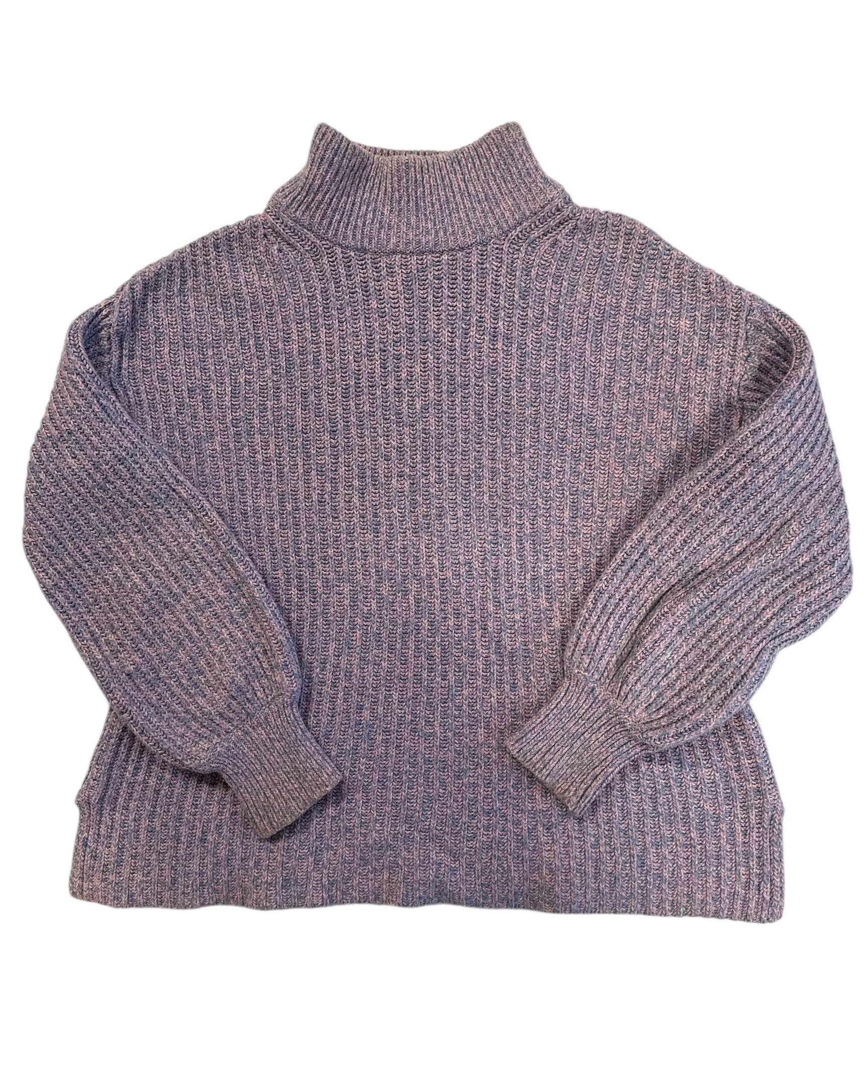 purple h&m turtleneck, xs