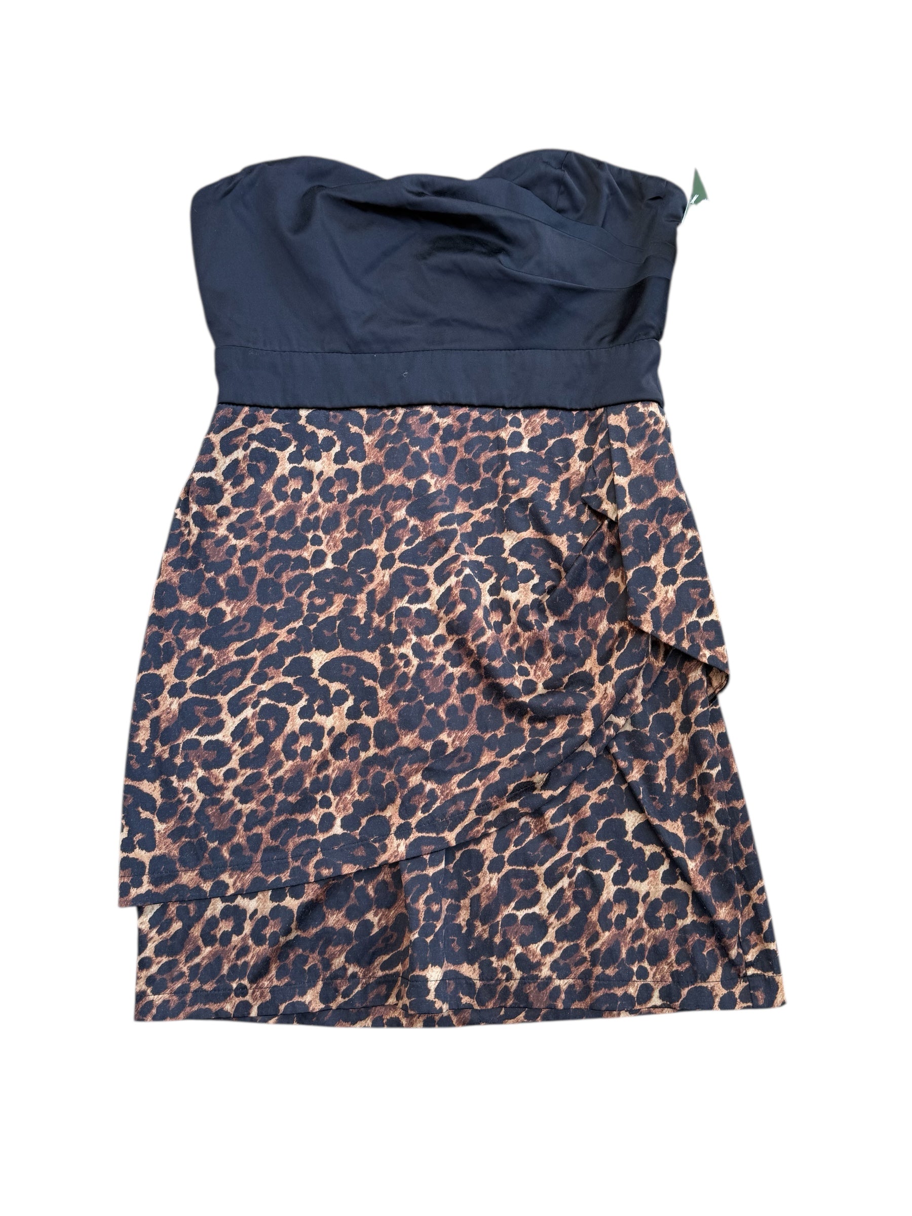 black brown l;ove tease tube top leopard mini dress, 6
