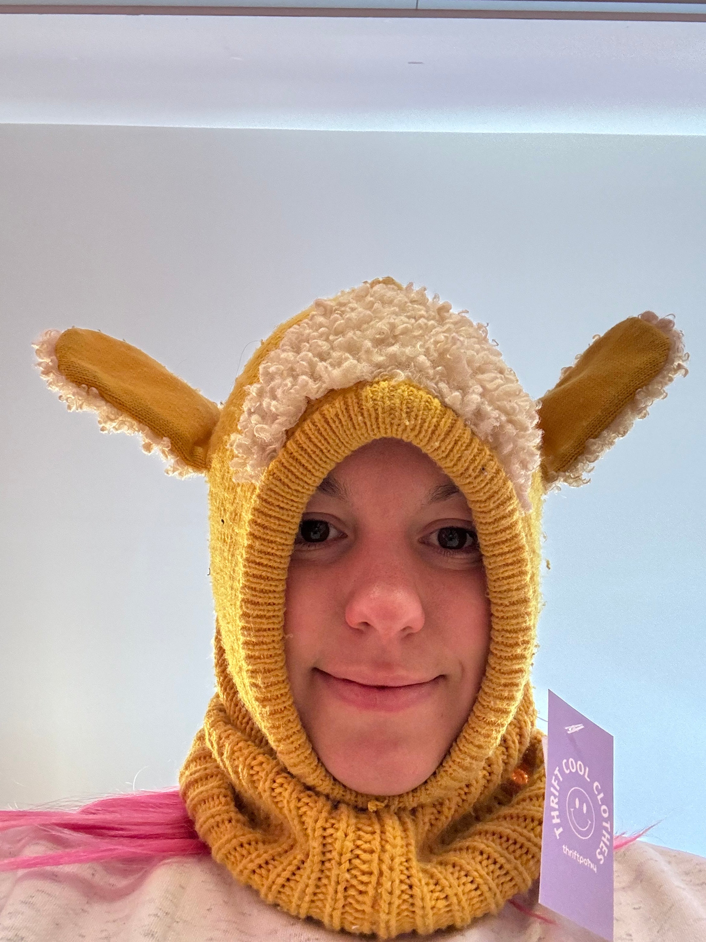 yellow  llamaclava