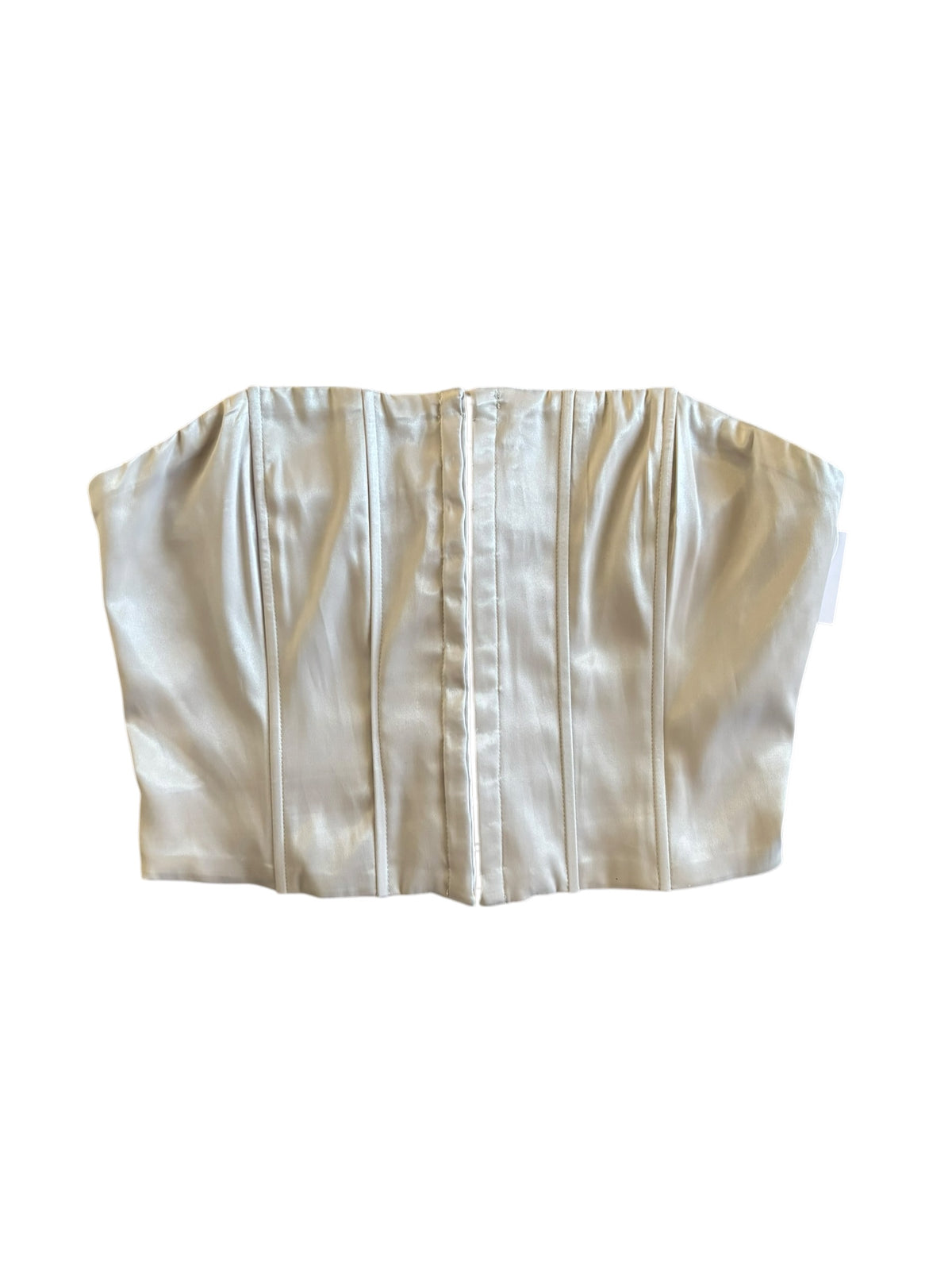 grey forever21 corset, L