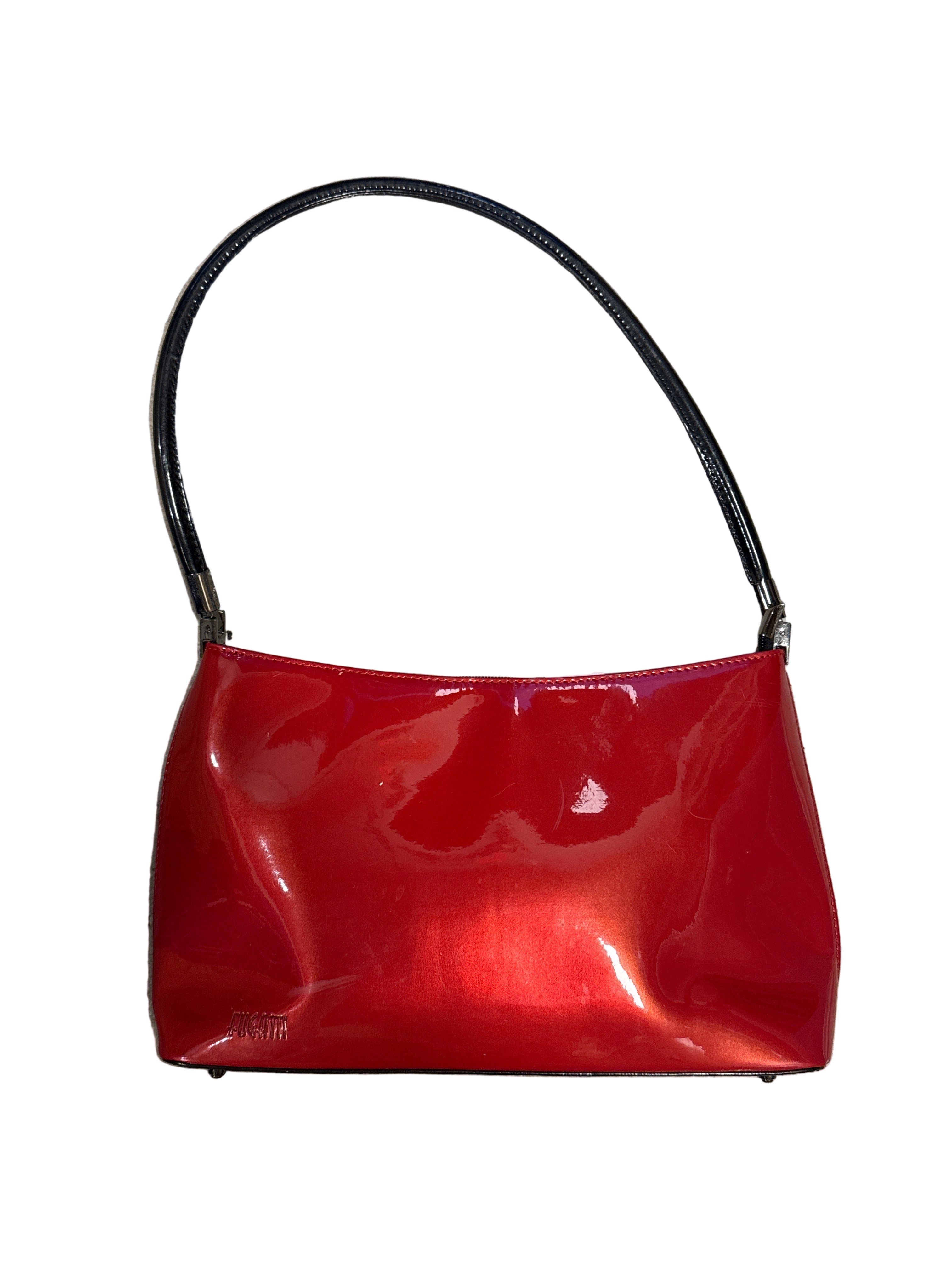 Red fugatti Patent leather bag