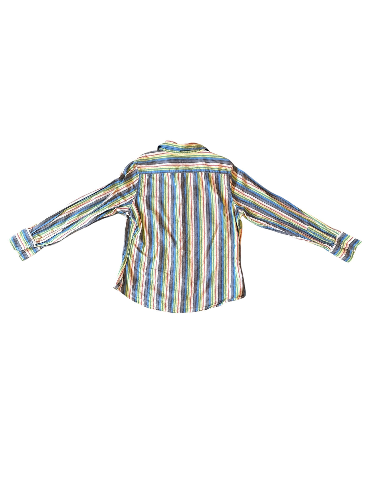 multi  stripe ls button down, 14
