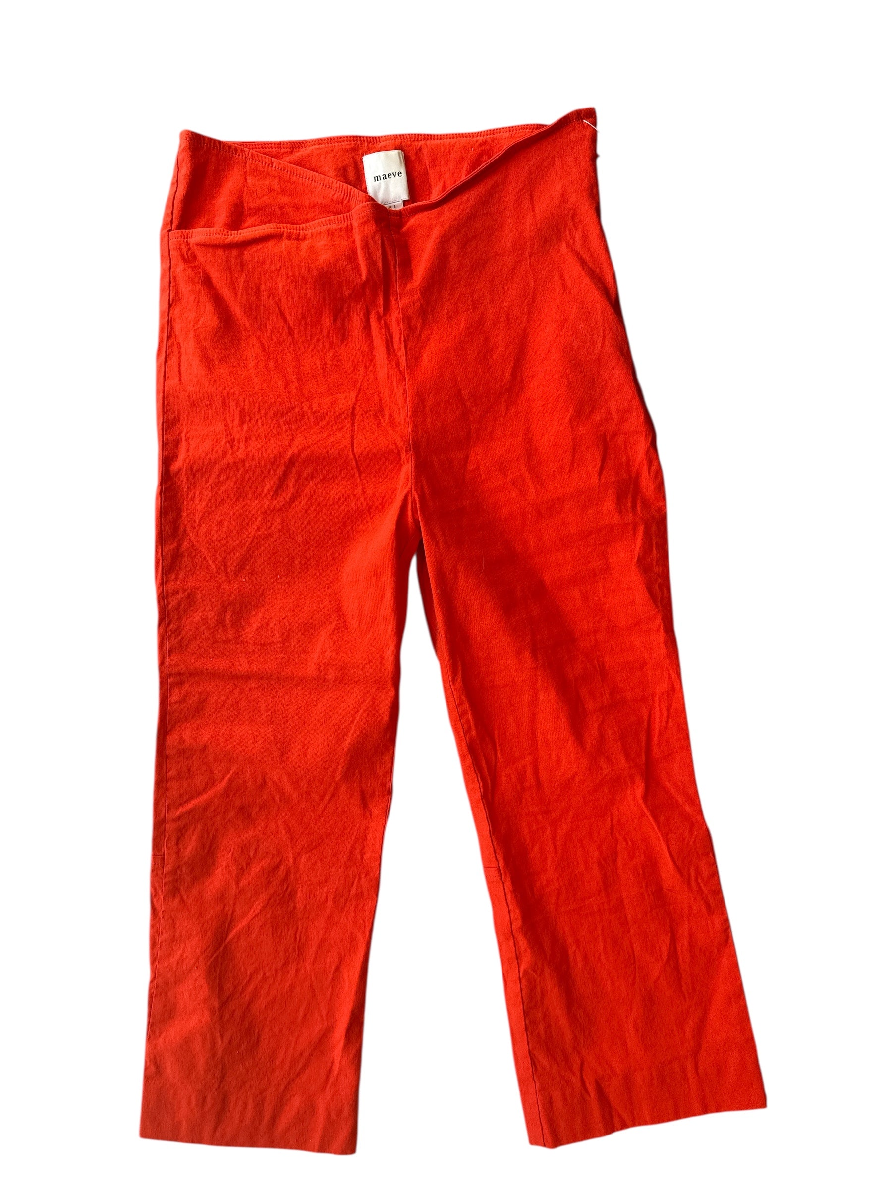 orange maeve capri trousers, 4