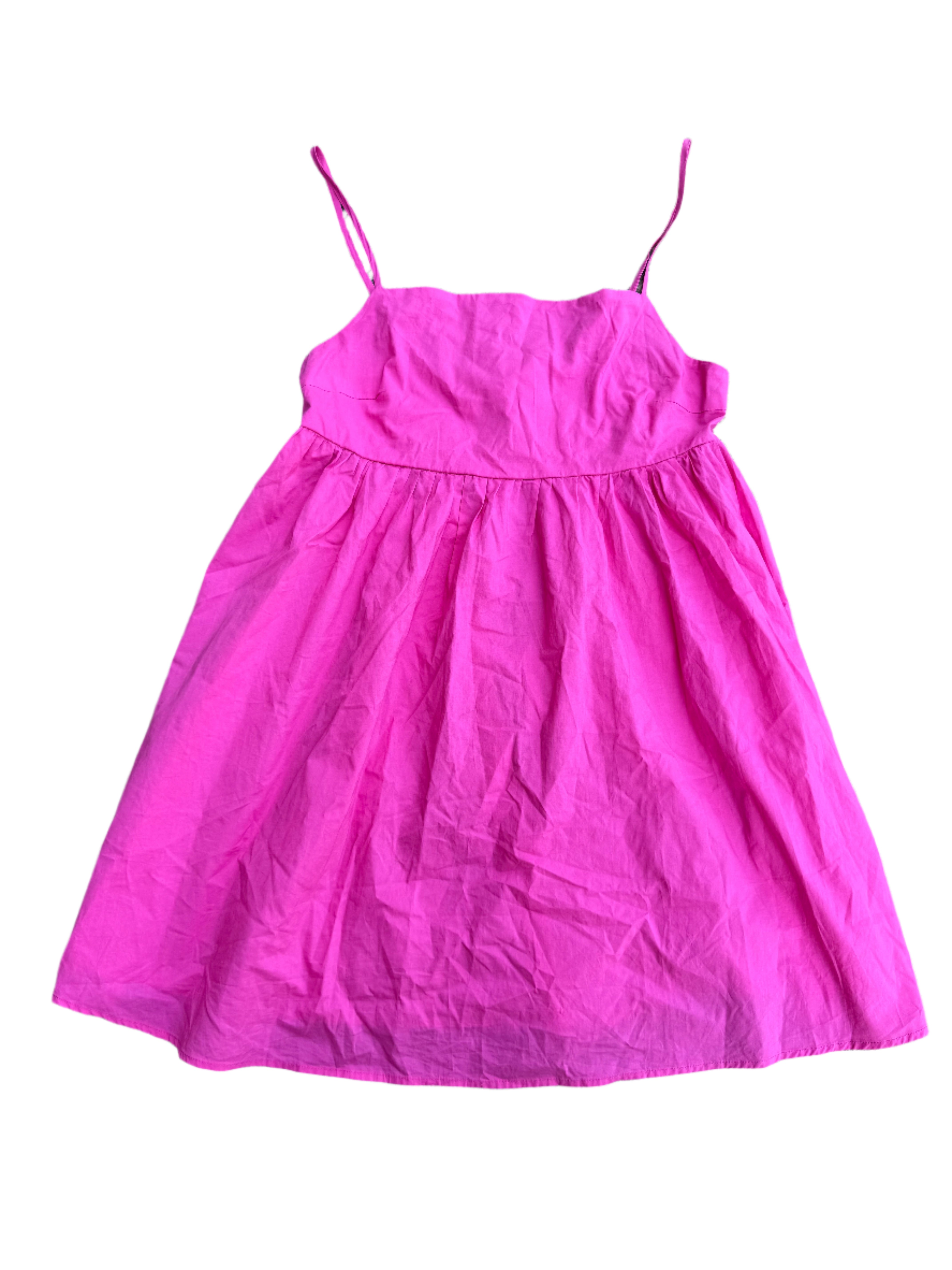 pink glam babydoll dress, m
