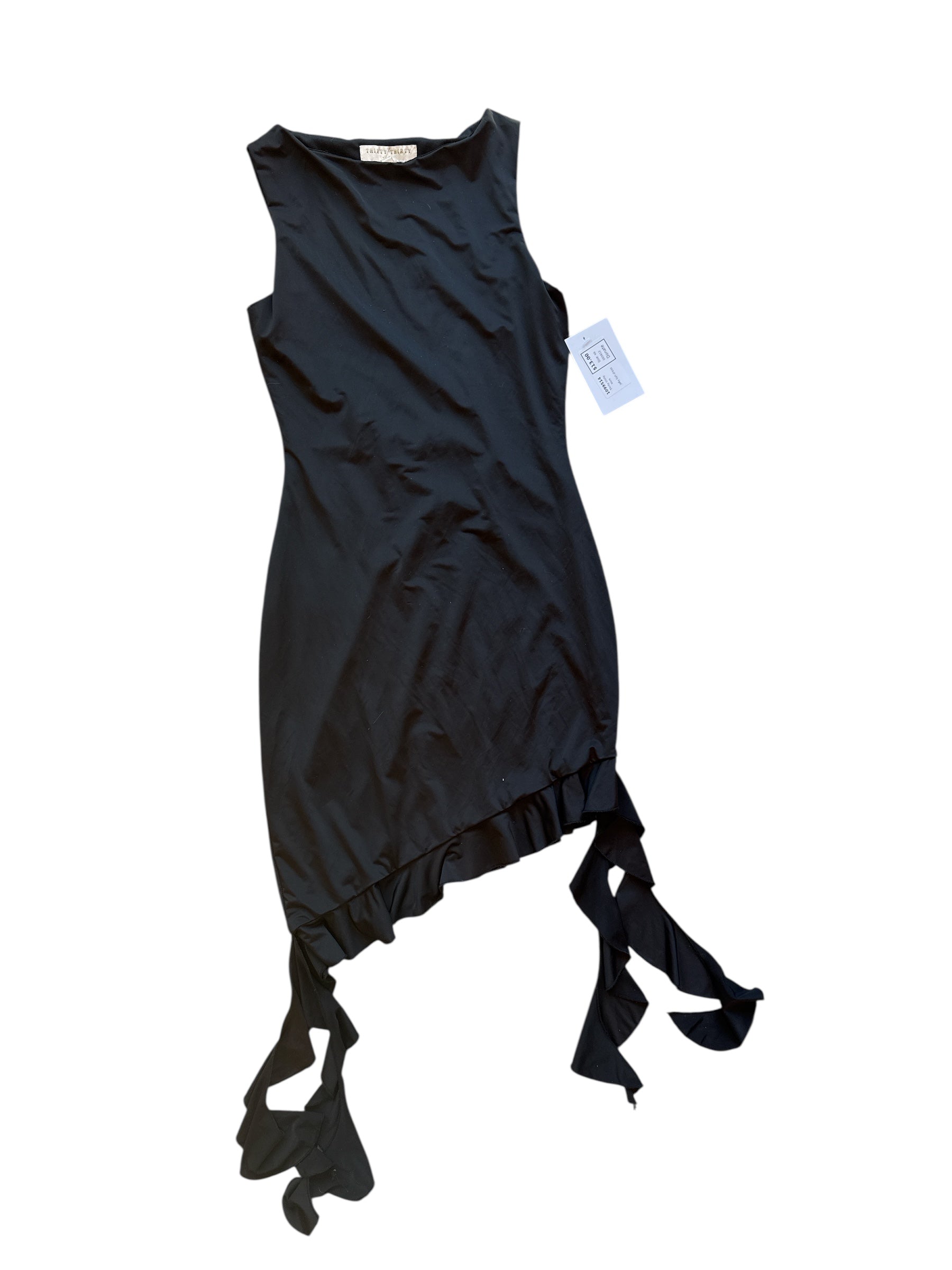 black Thirty thirty jelly fish dress, xs