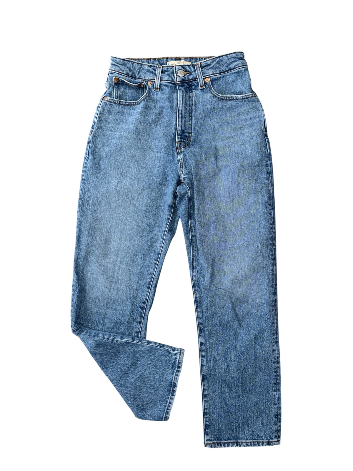 med wash madewell 90s straight crop, 27