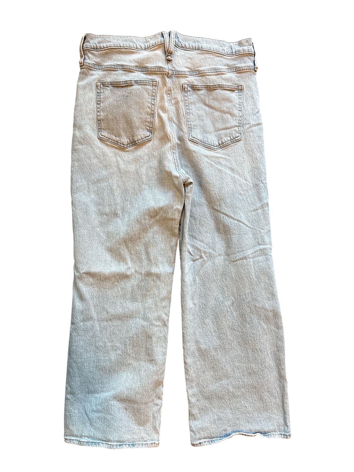 Light wash J. Crew slim wide leg pants, 32