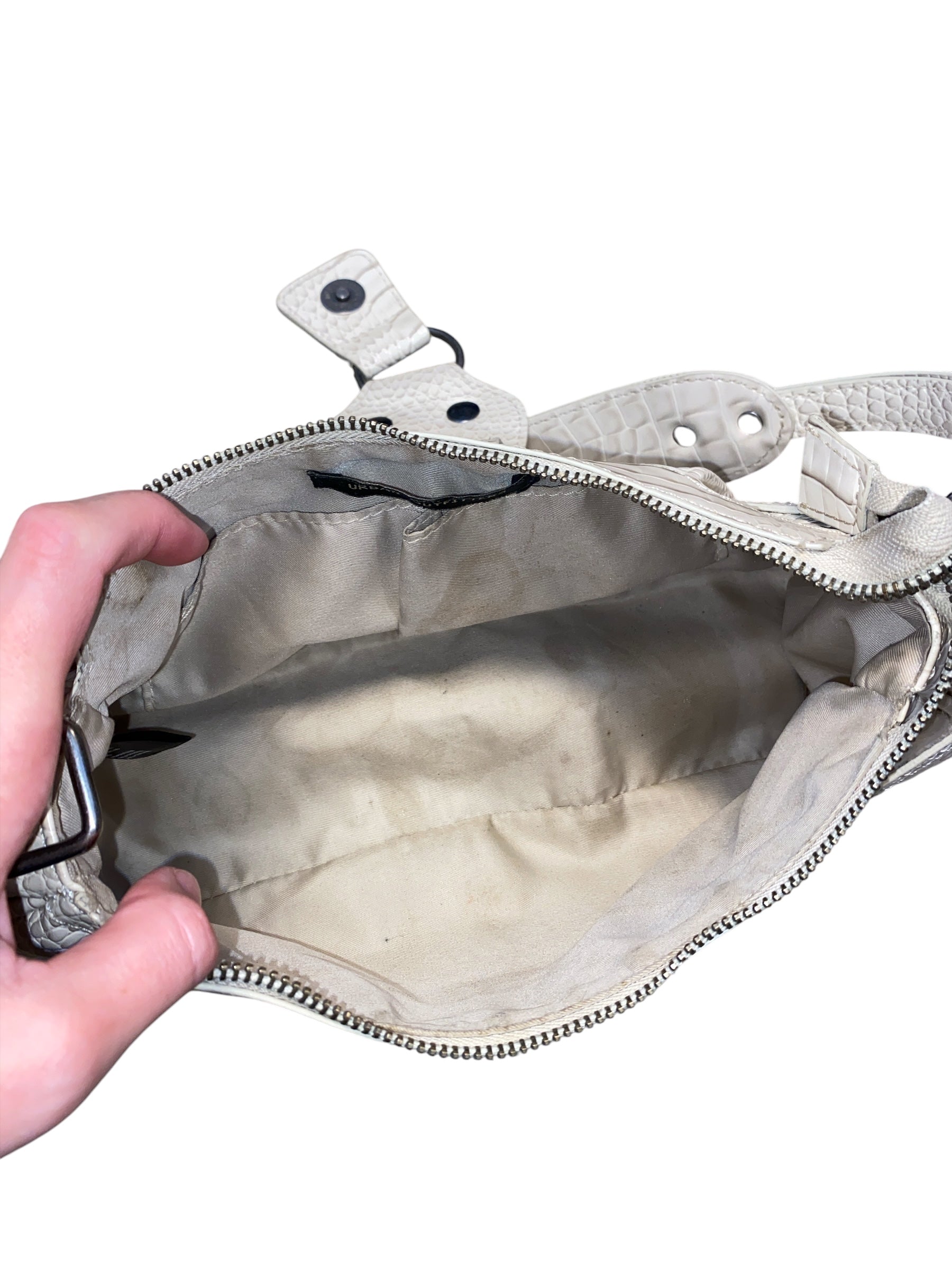 urban outfitters faux snake skin bag