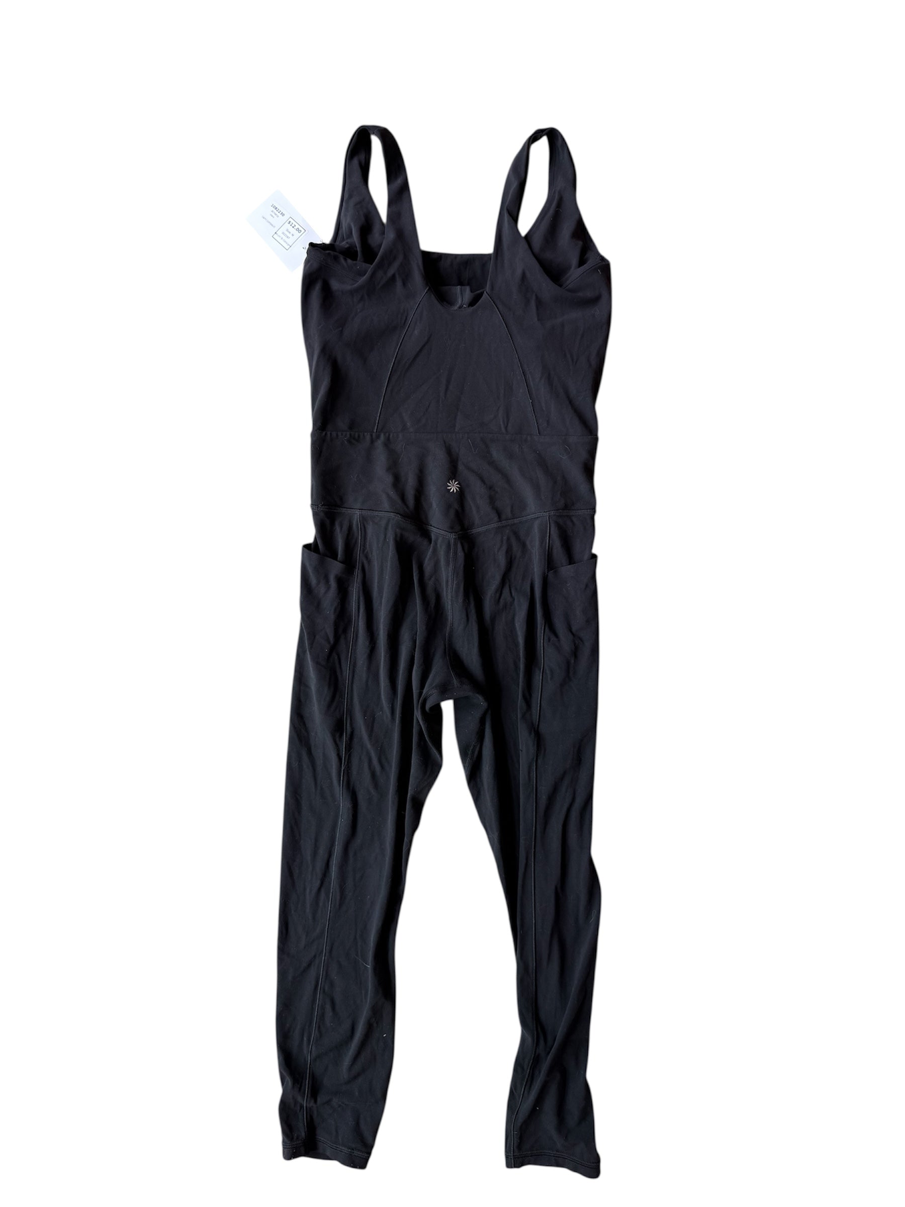 black Athleta cami jumpsuit, M