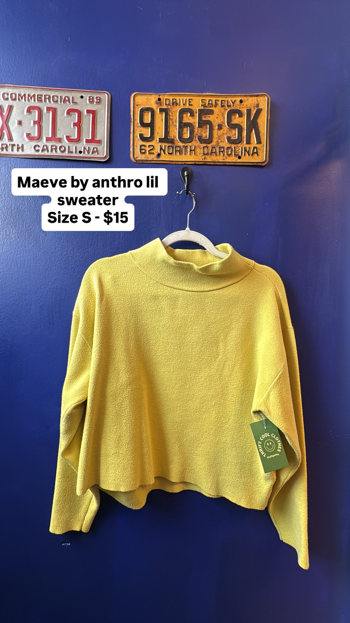 green maeve turtleneck, s