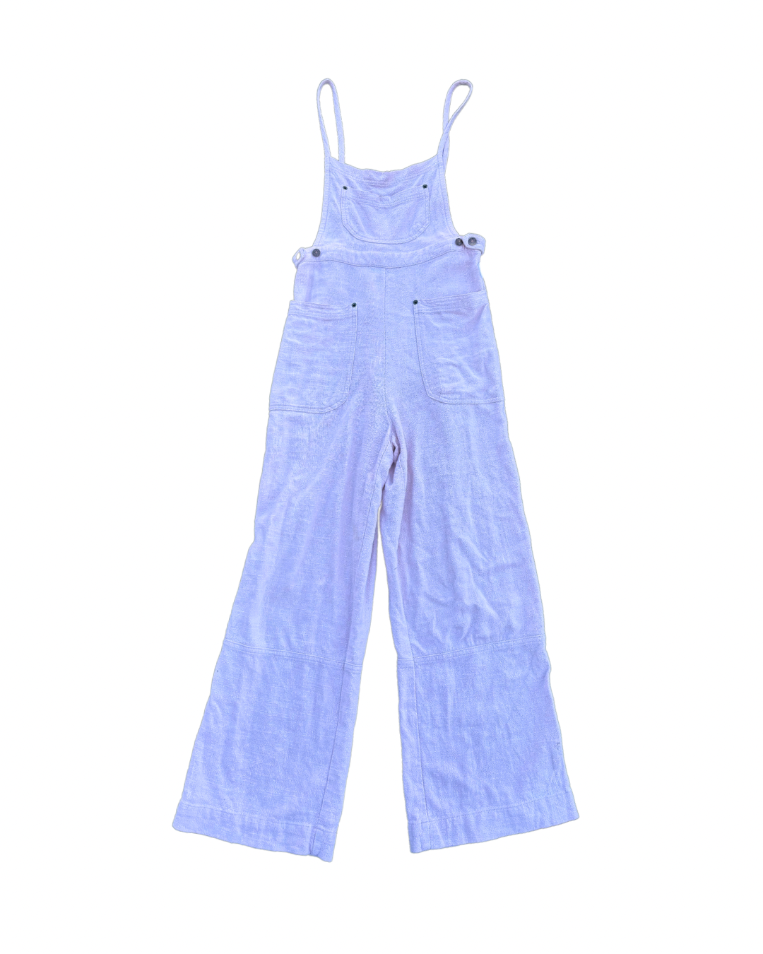 pink Bdg wide leg overalls, S