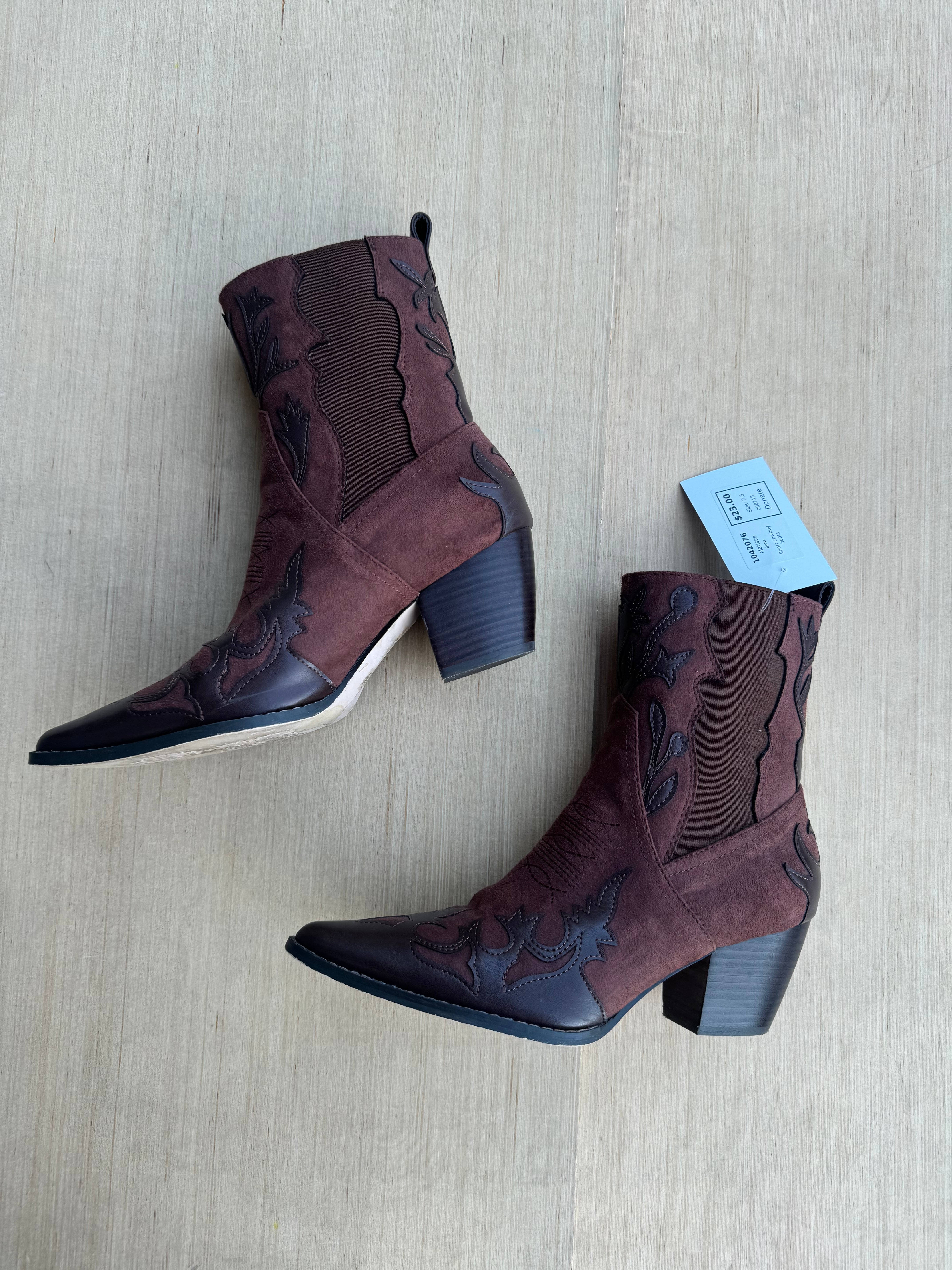 Brow. Matisse Short cowboy boots, 7.5