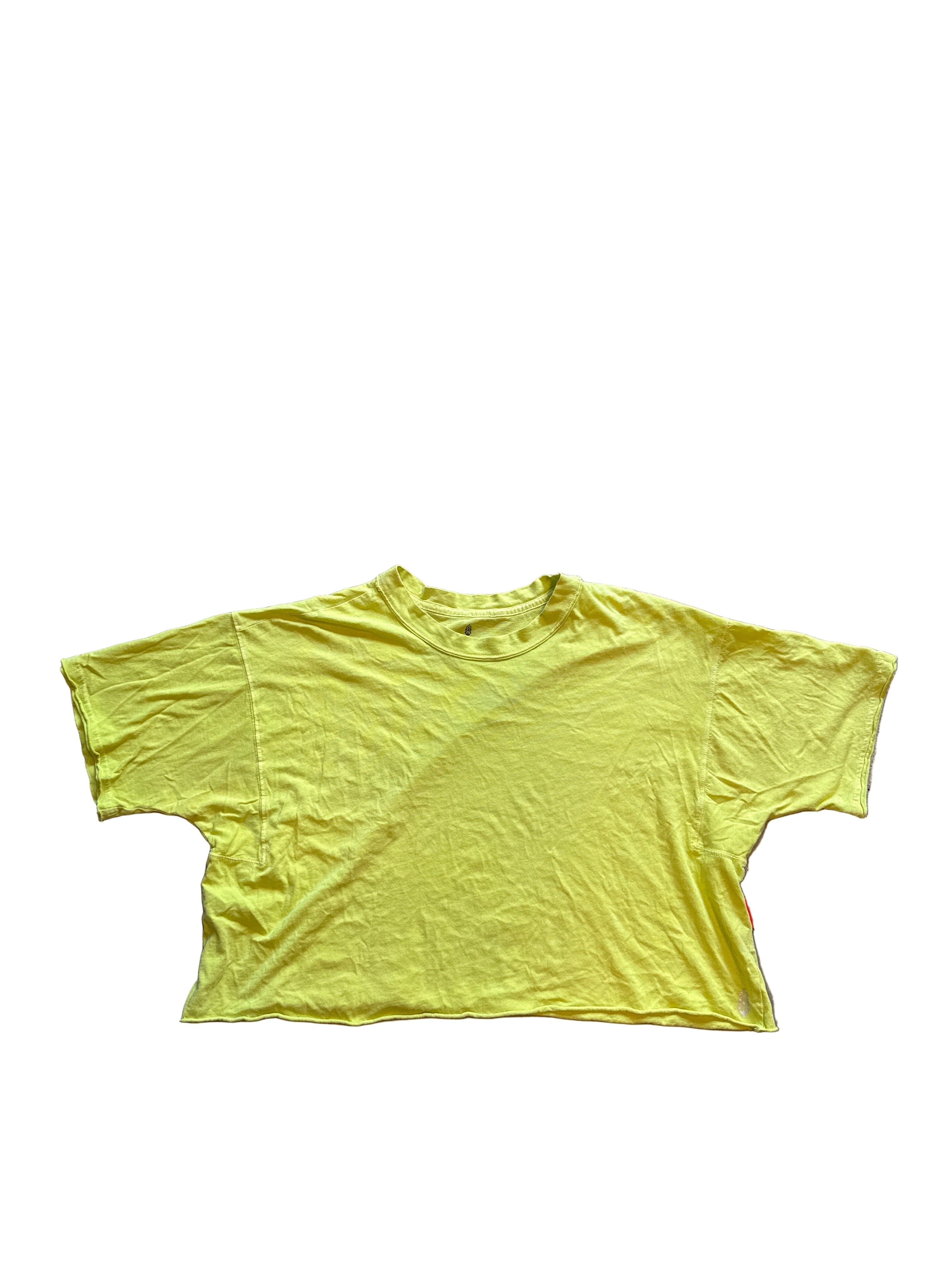 Neon green Fp moment Plain tee, M