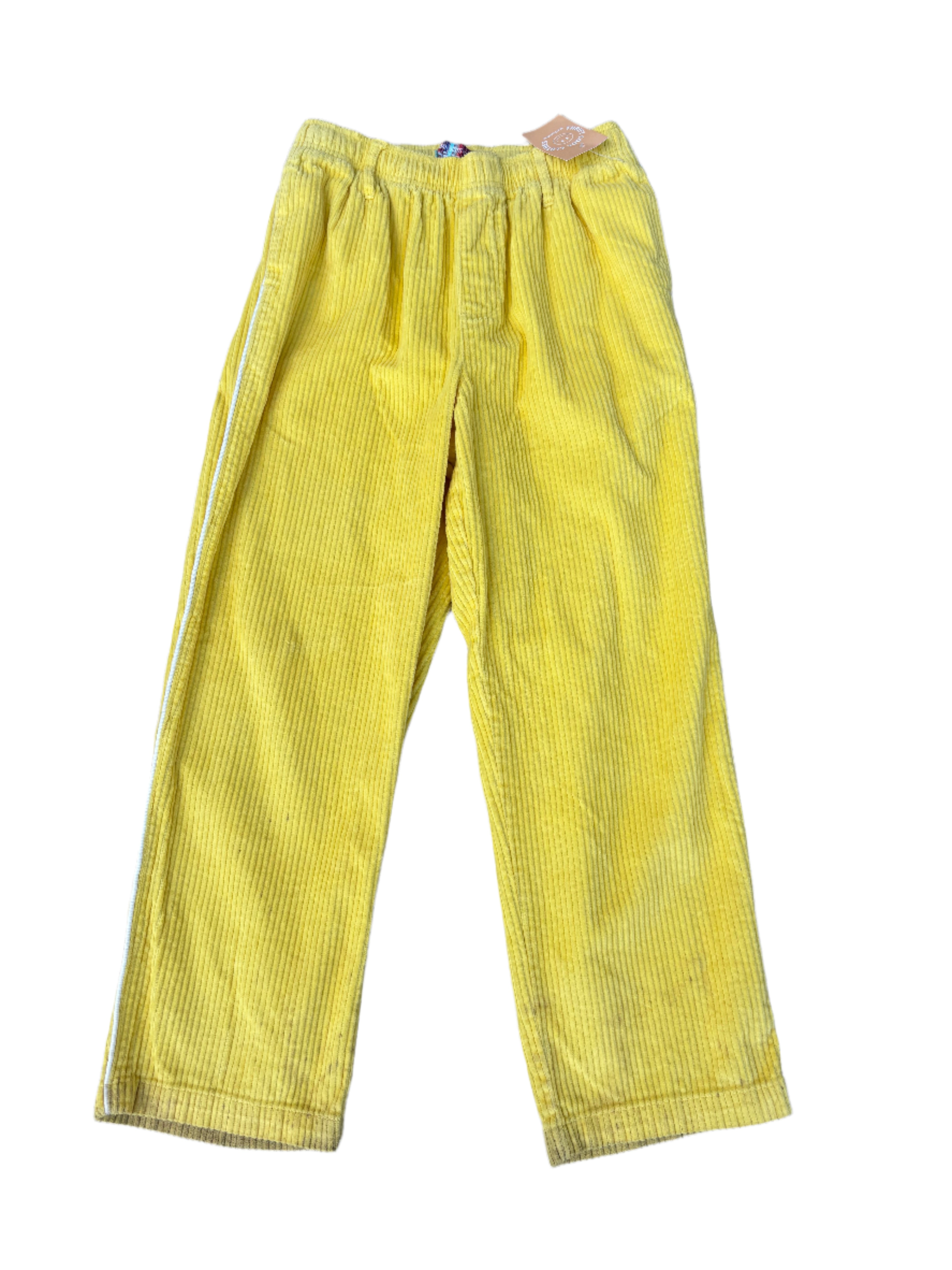 yellow urban outfitters corduroy pants, XS