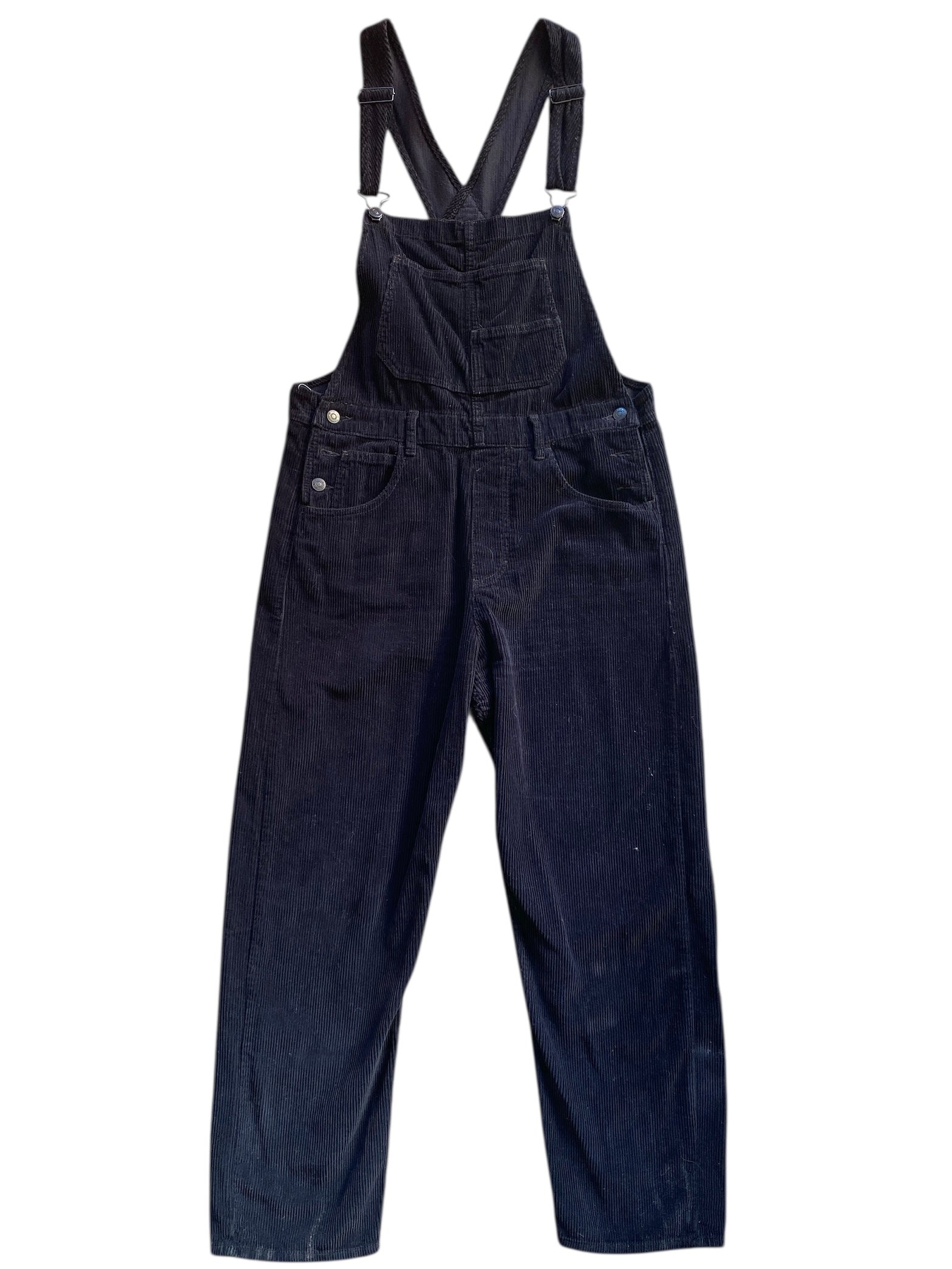 Black We the free Corduroy overalls, M