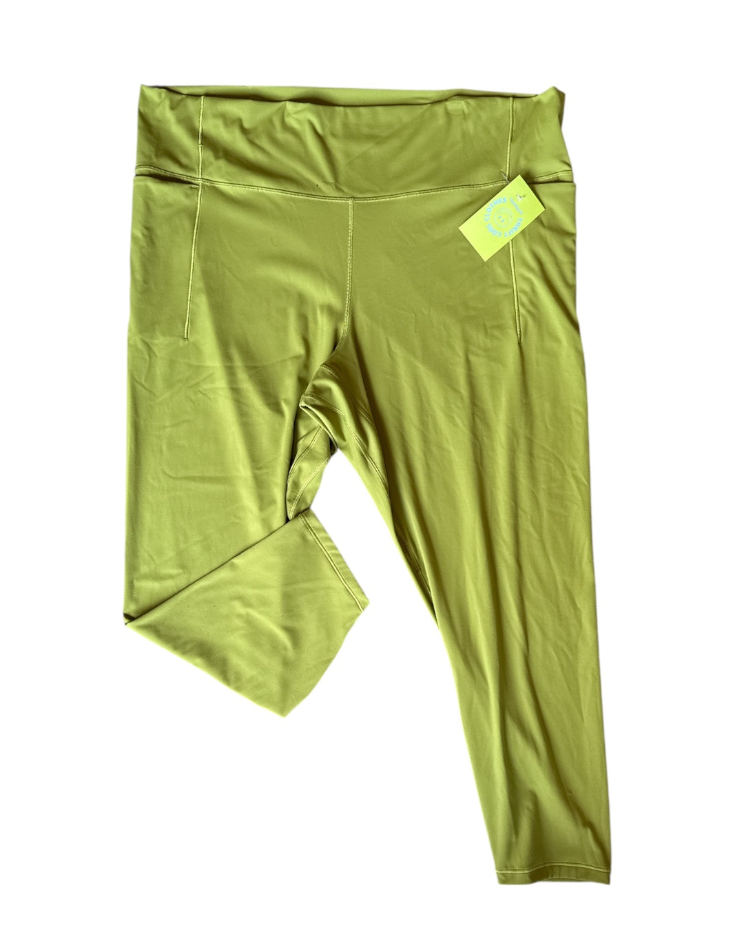 green calla leggings, 3x