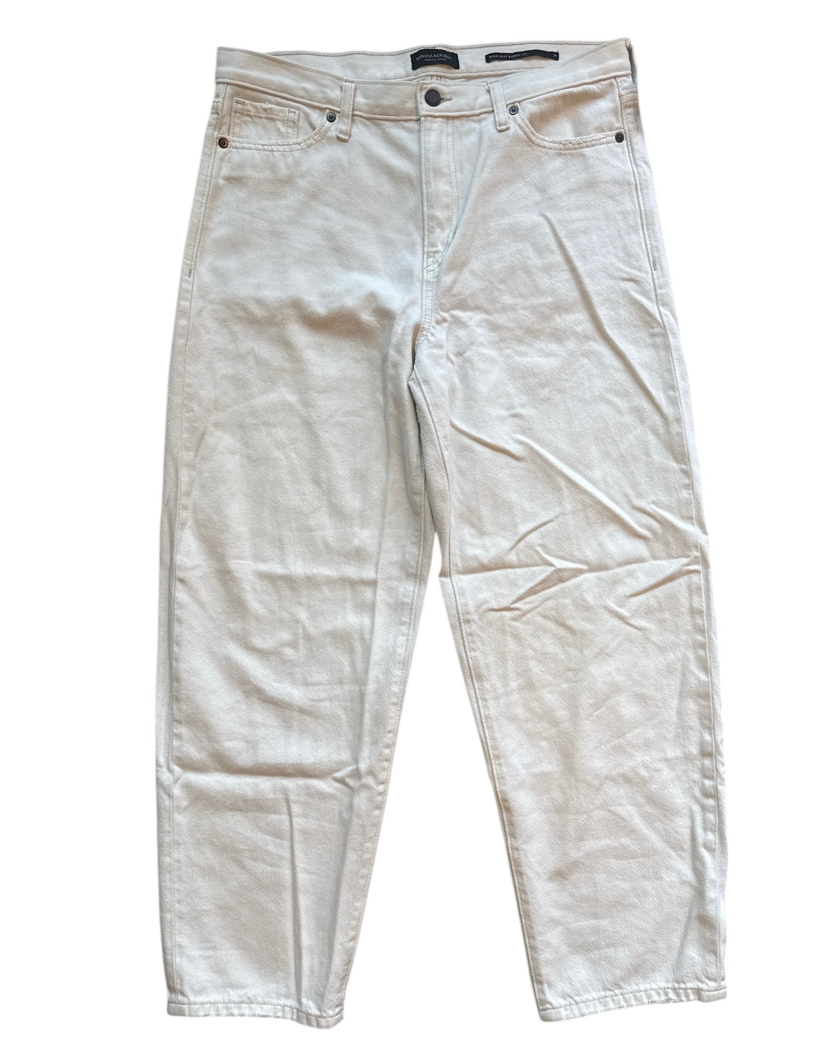 CREAM Banana republic White Denim