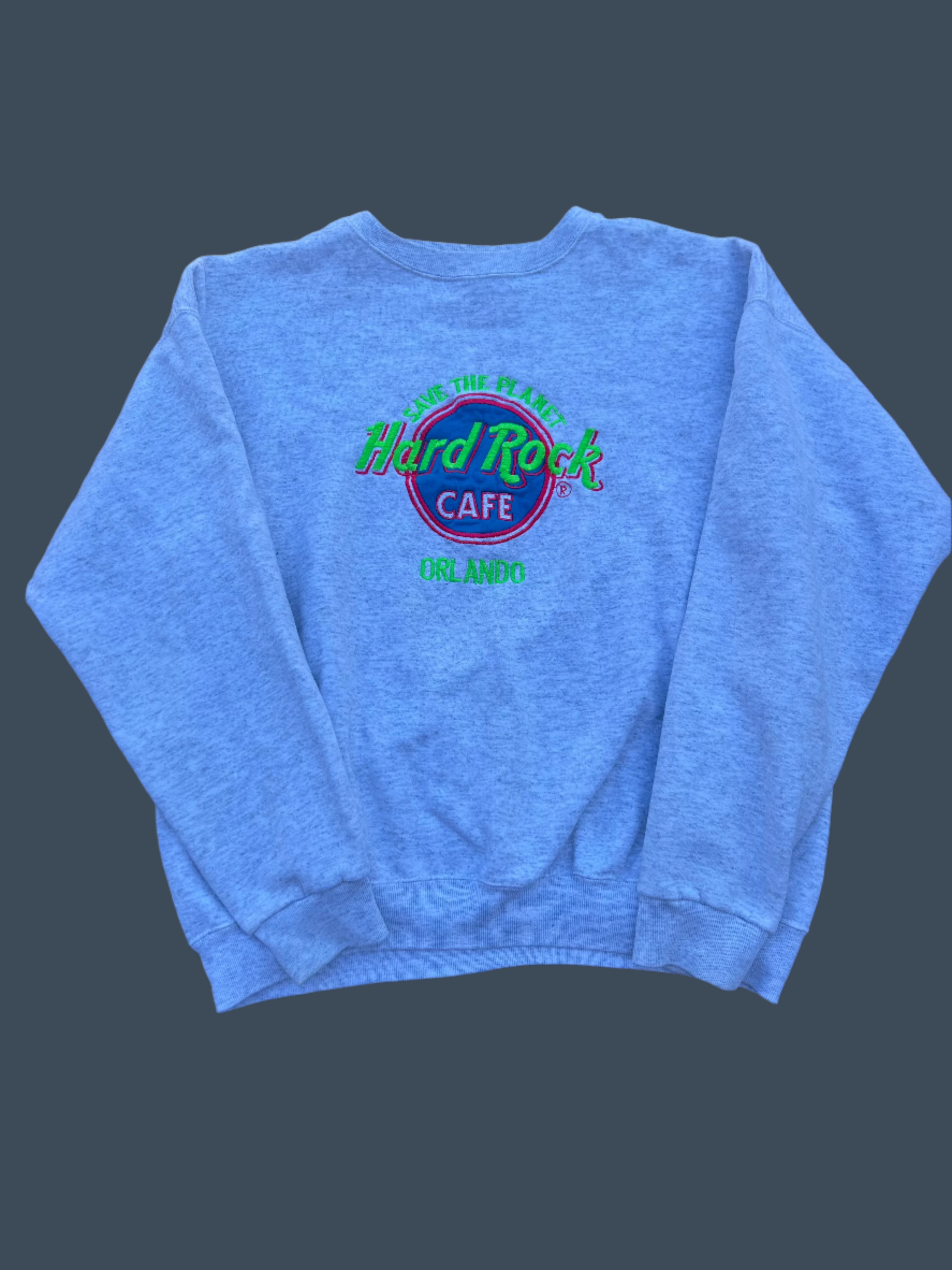 Grey Santee Hard Rock Cafe Orlando crew, XL
