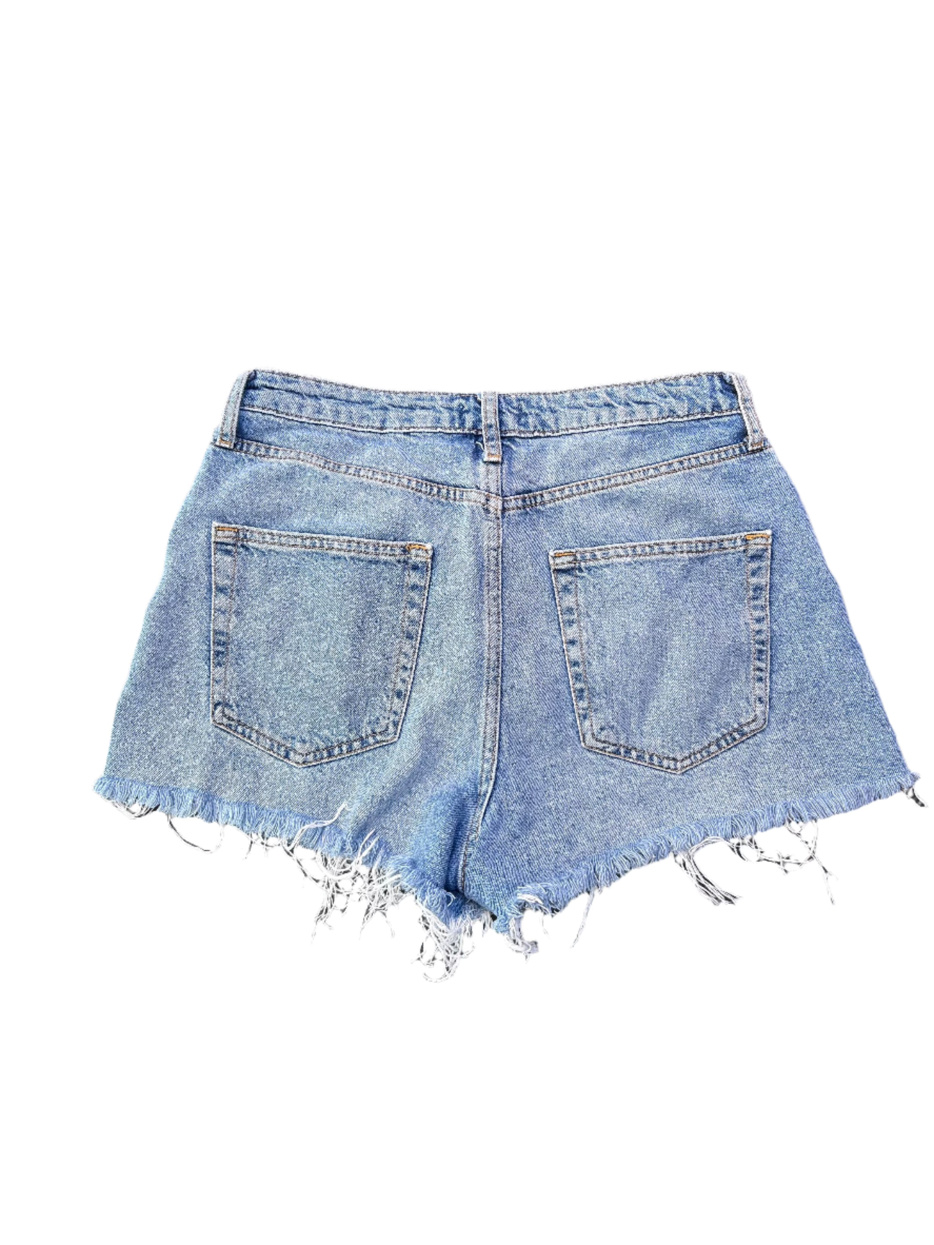 blue Forever 21 cut offs, 29