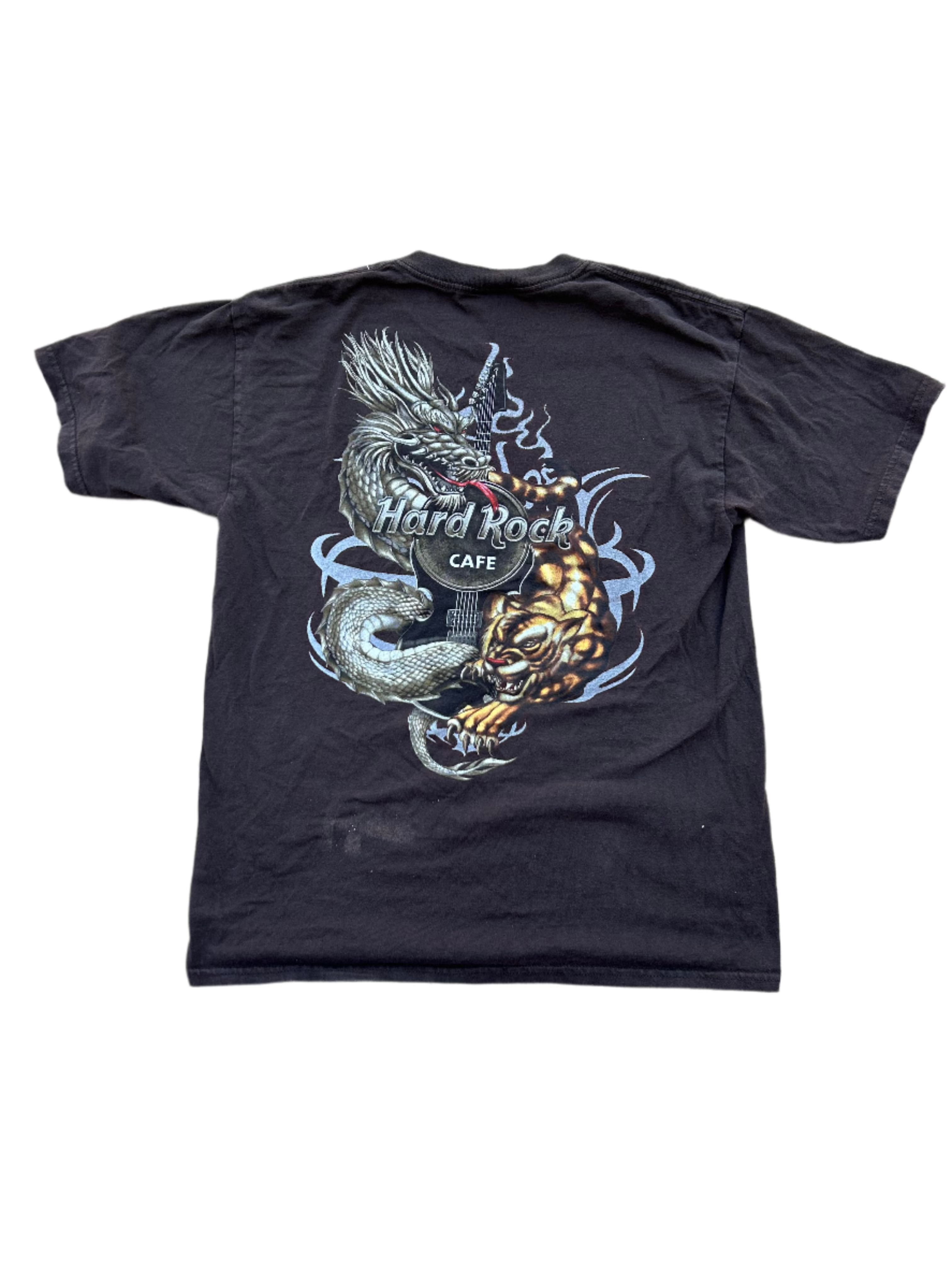Brown  Hard Rock Cafe San Antonio tee, L