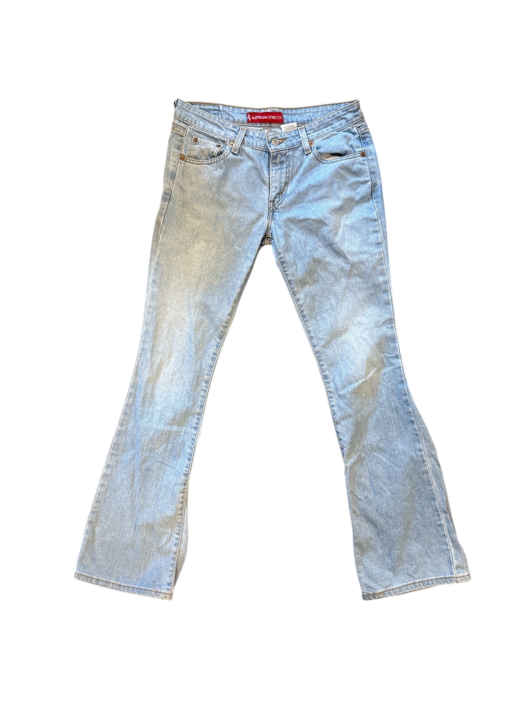 Blue Levis Low rise flare jeans, 5