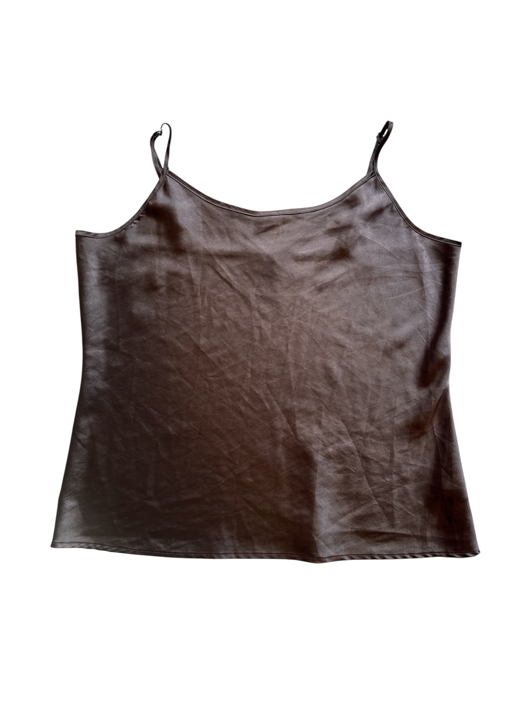 Brown Apt 9 Silky tank, Xl
