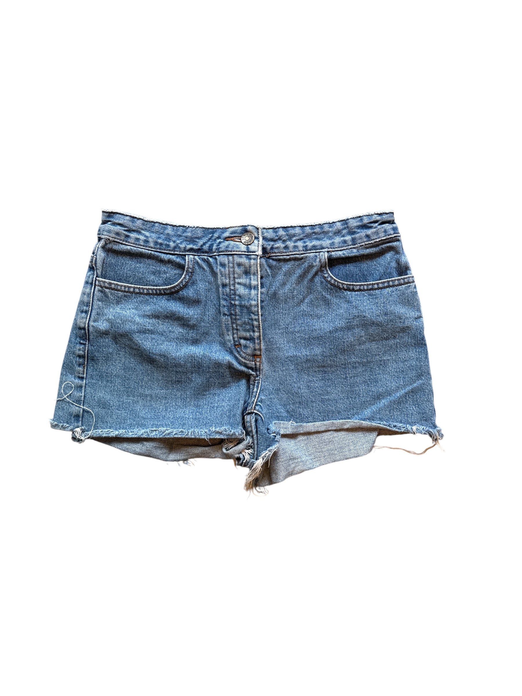 blue j crew jean shorts, 2