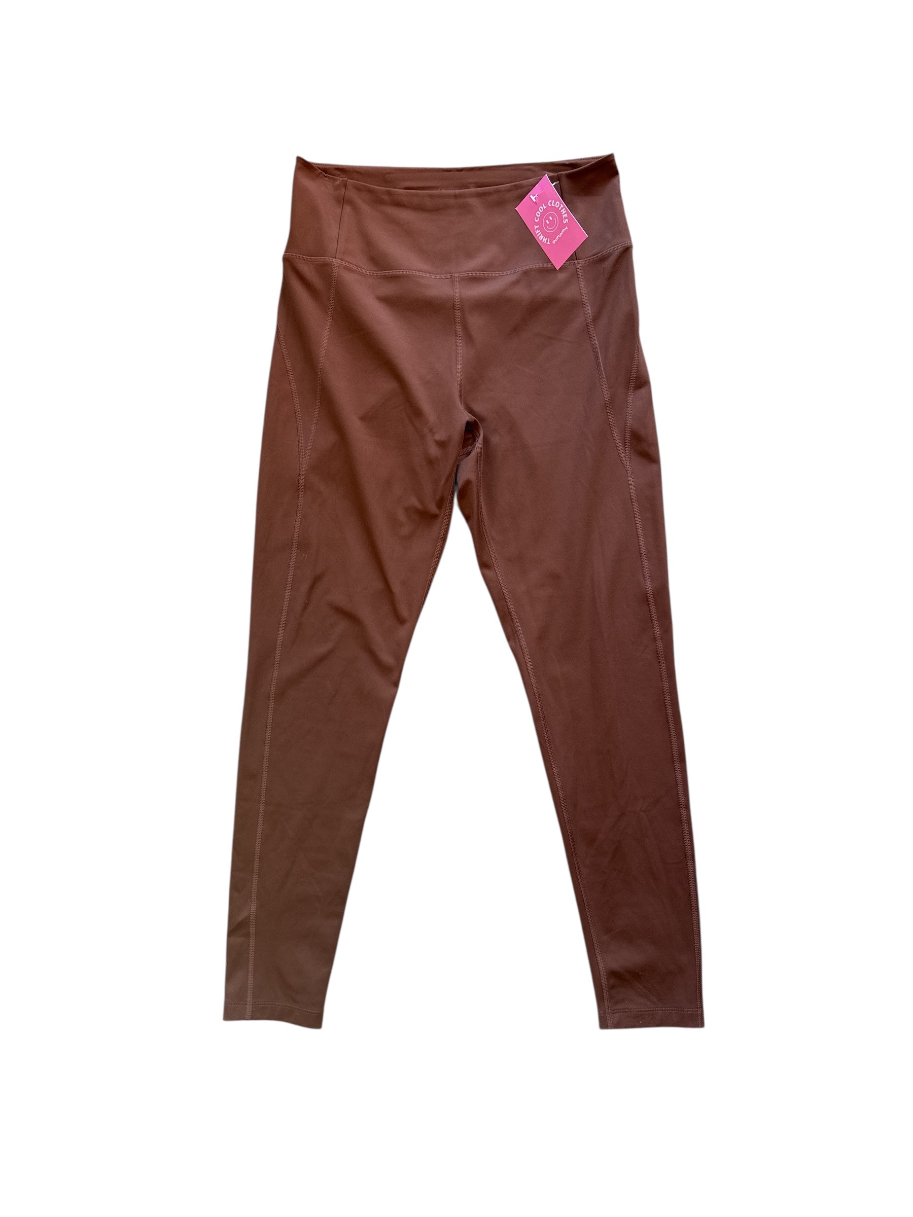 brown girlfriend collective athletic leggings, XL