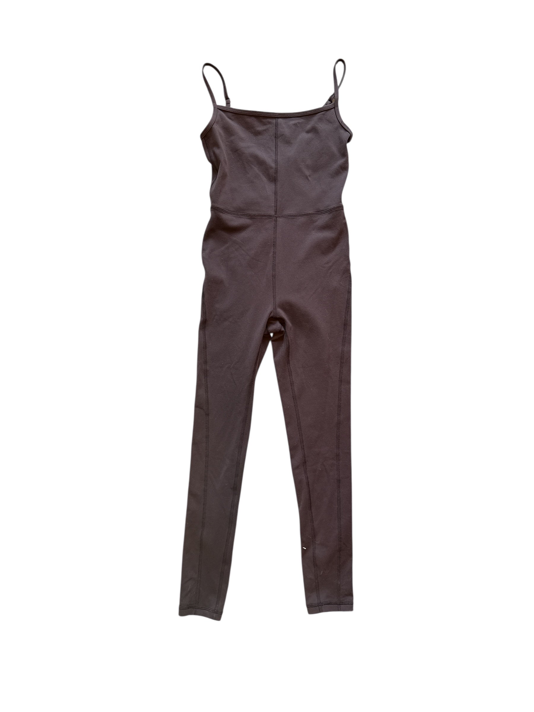 brown wilfred free active jumpsuit, xs