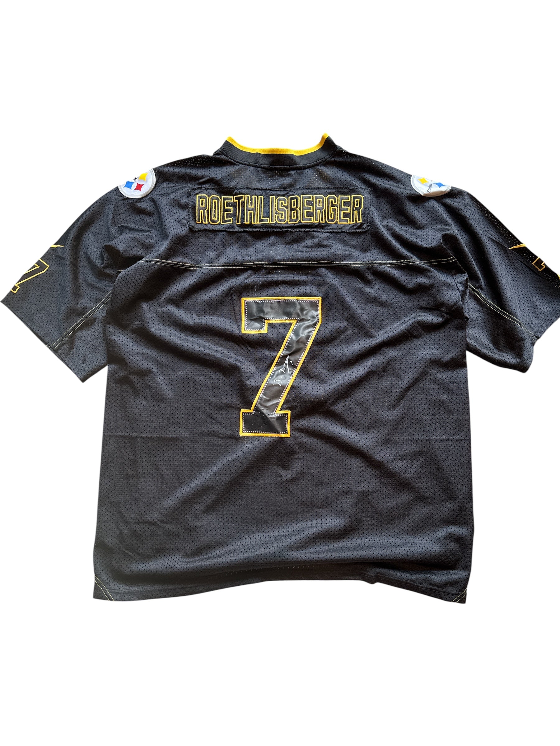 Black yellow Nfl Steelers jersey, 2x