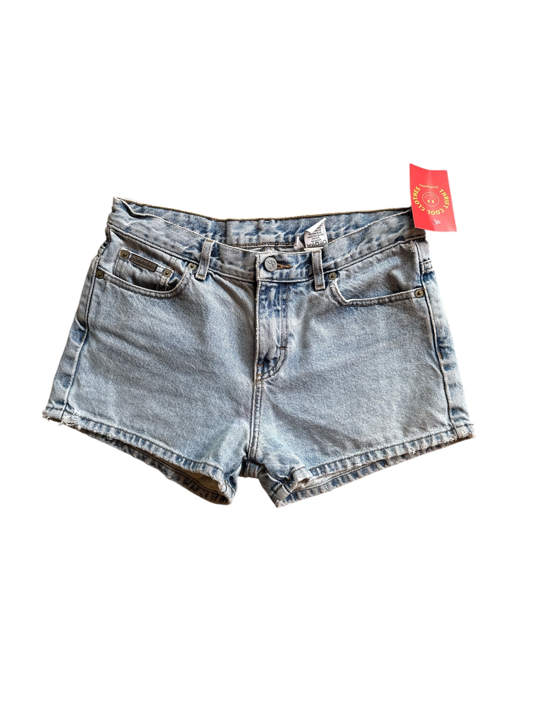 blue Calvin klein vtg denim shorts, s