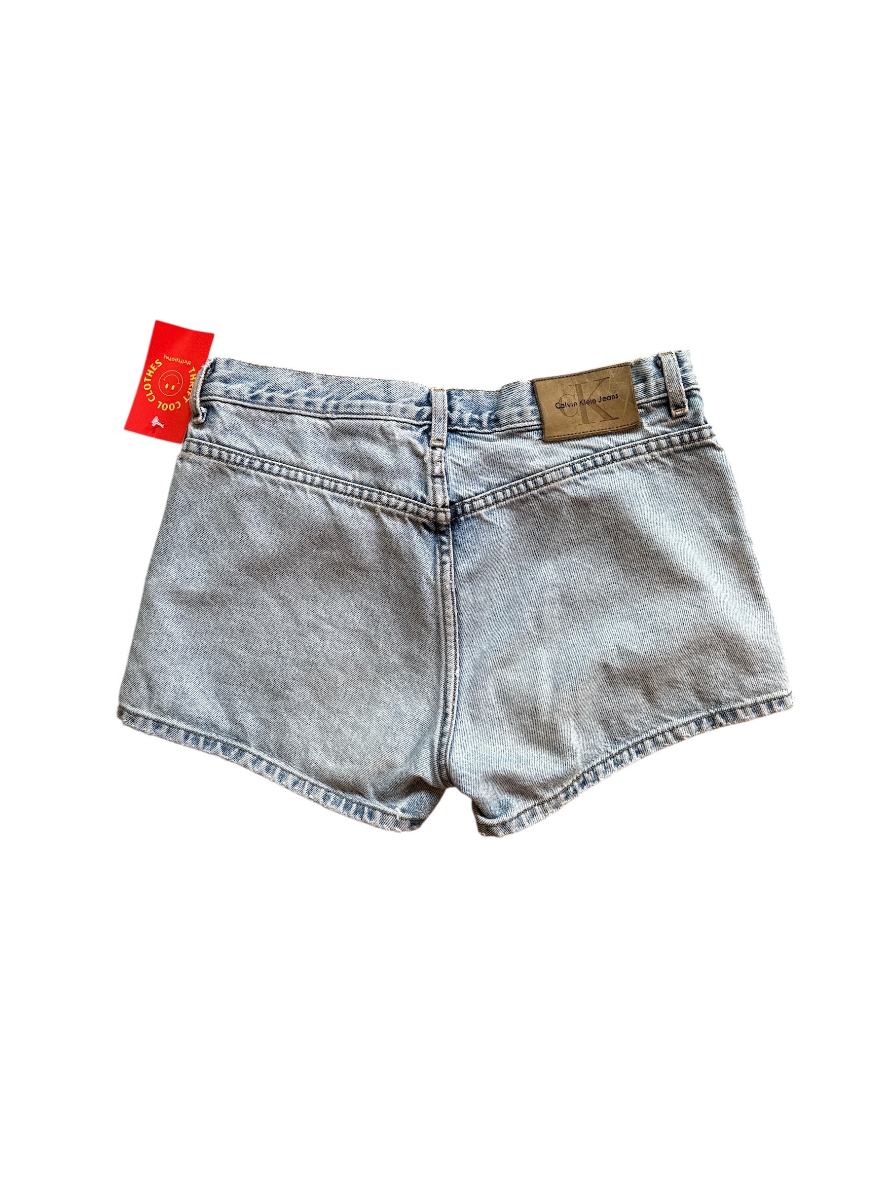 blue Calvin klein vtg denim shorts, s