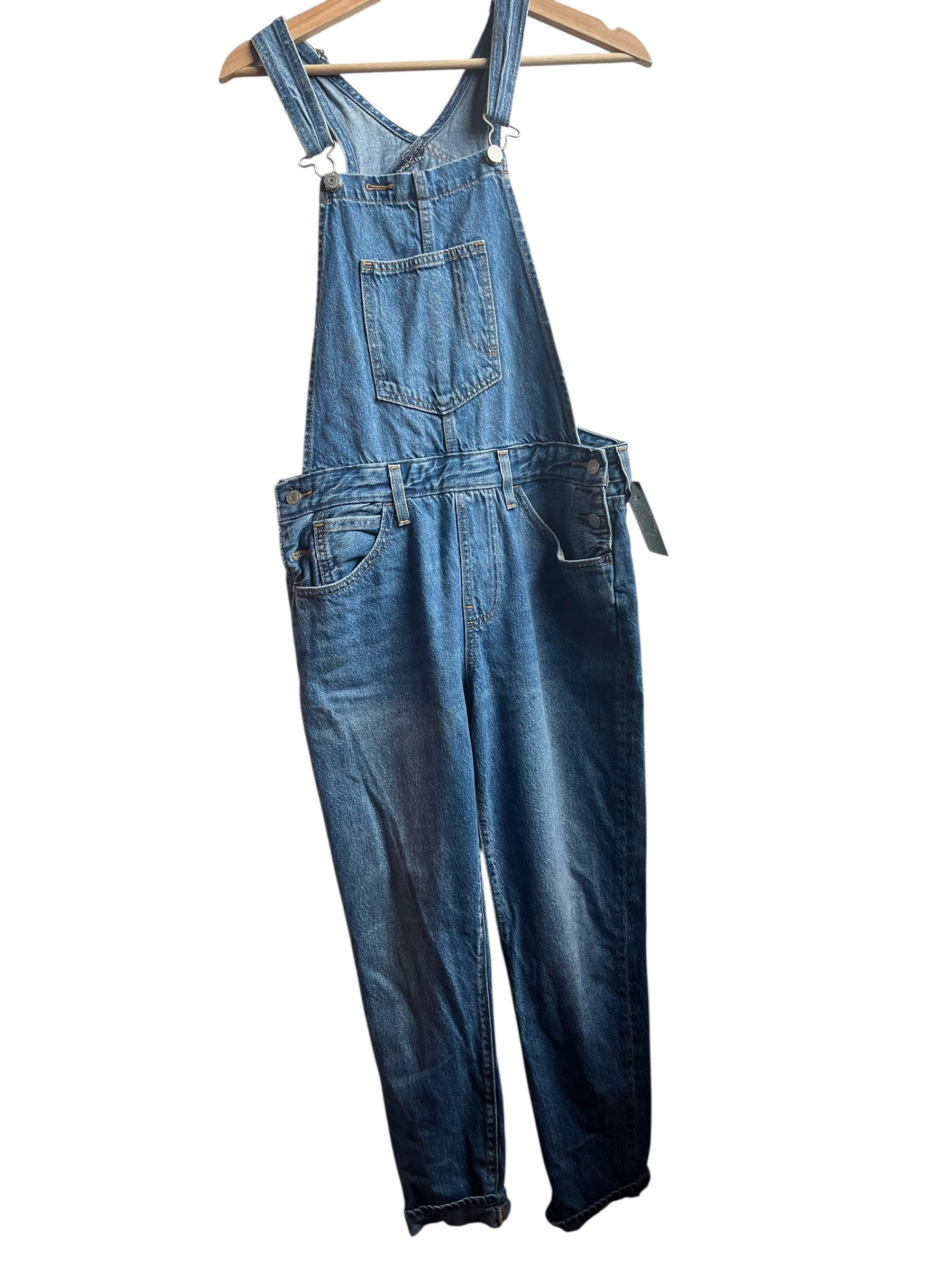 blue levi Overalls, m