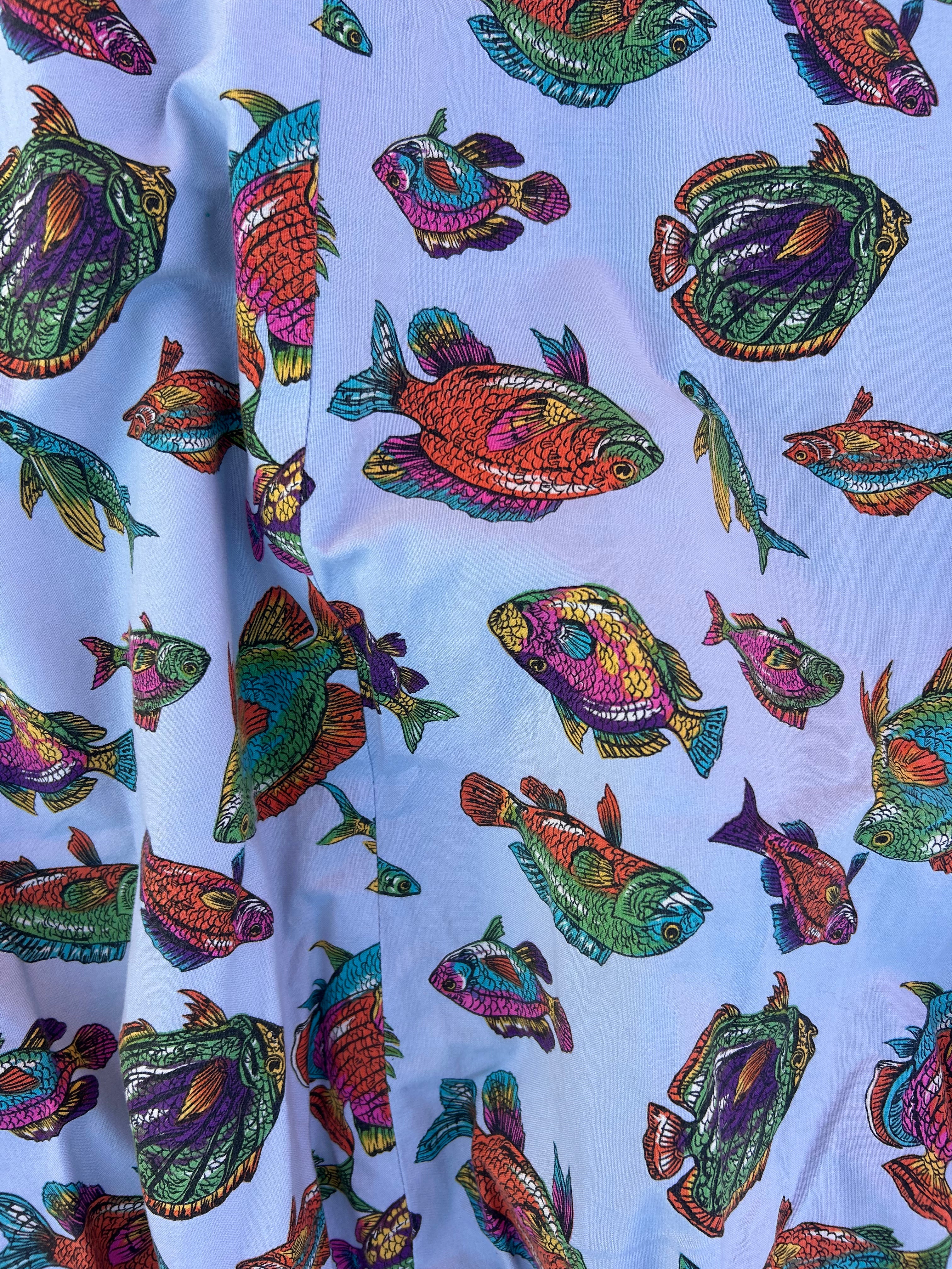 blue ruff hewn fish skirt, 5