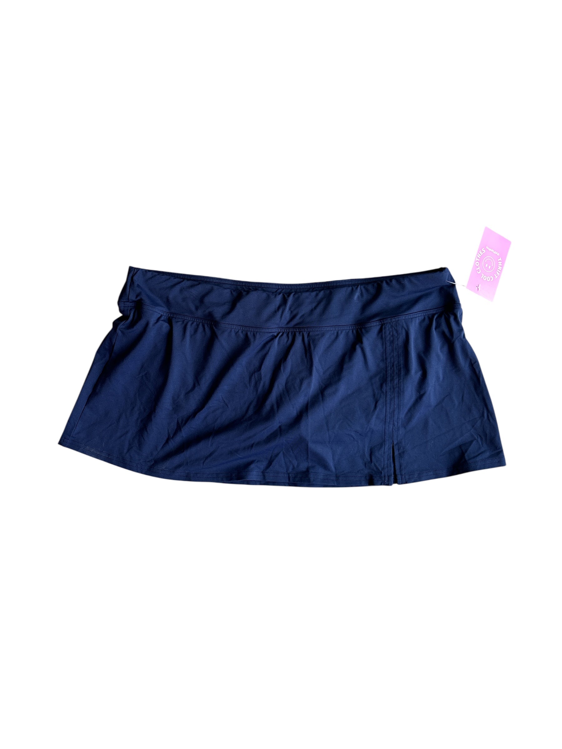 lands' end navy skort, 14