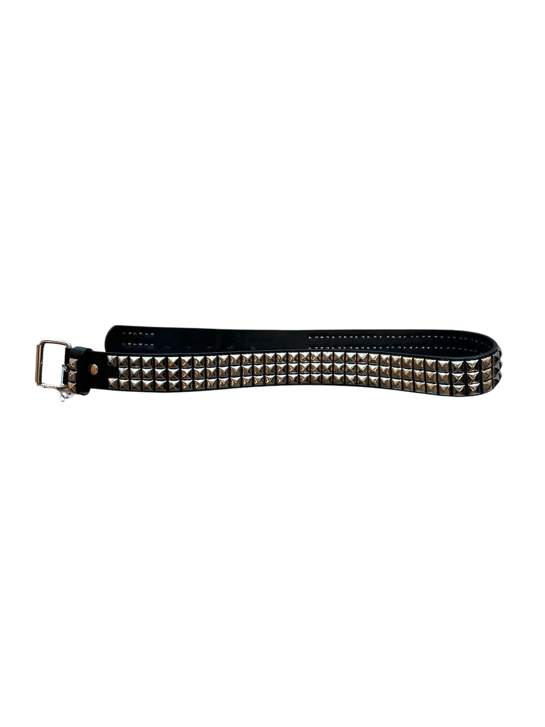 black silver hot topic studded belt, 34