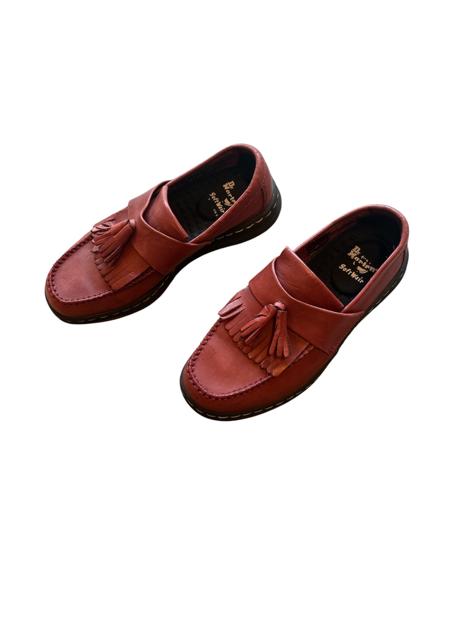 Red Dr marten Loafers, 5