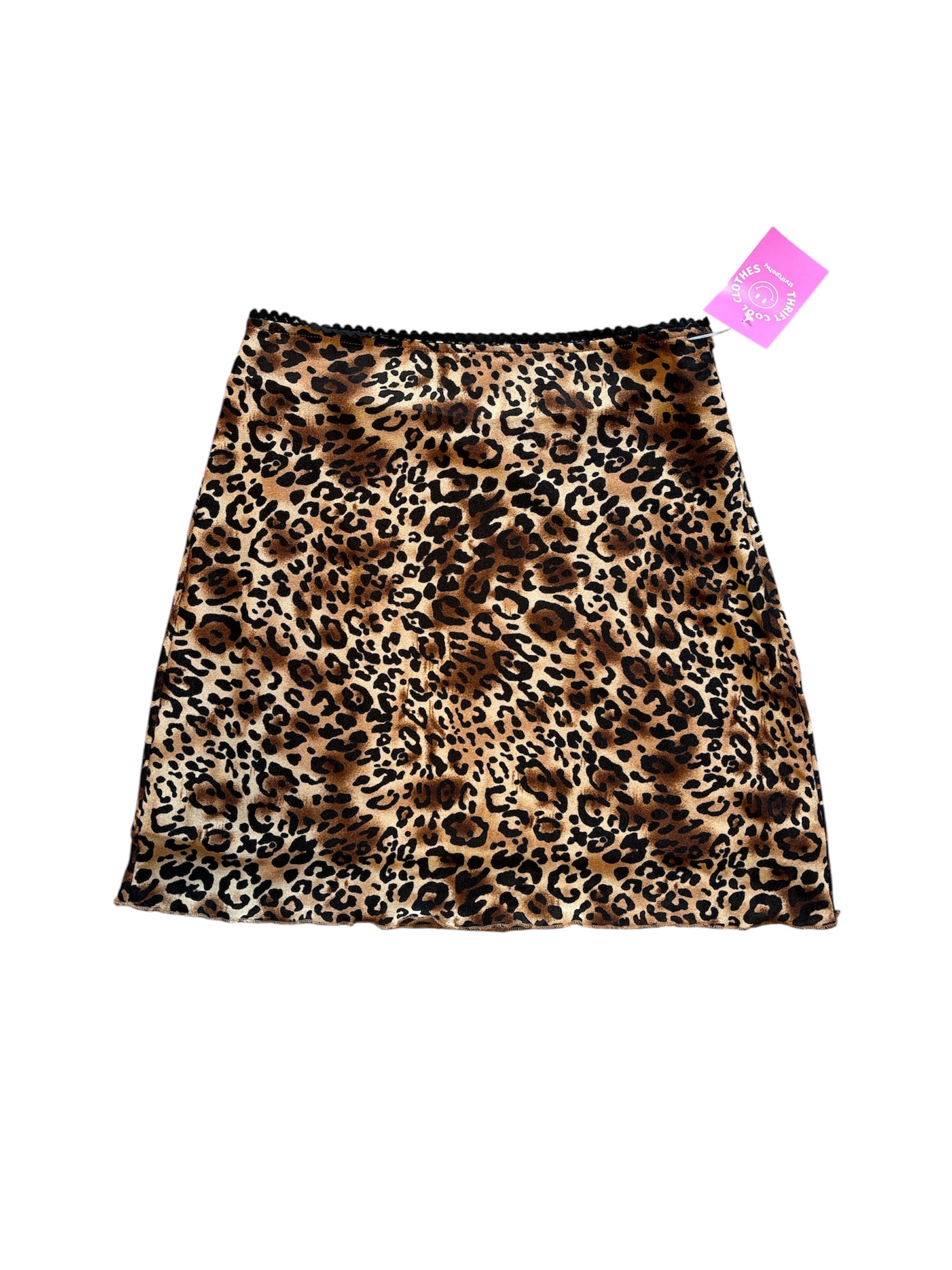 Leopard La heart Mini skirt, S