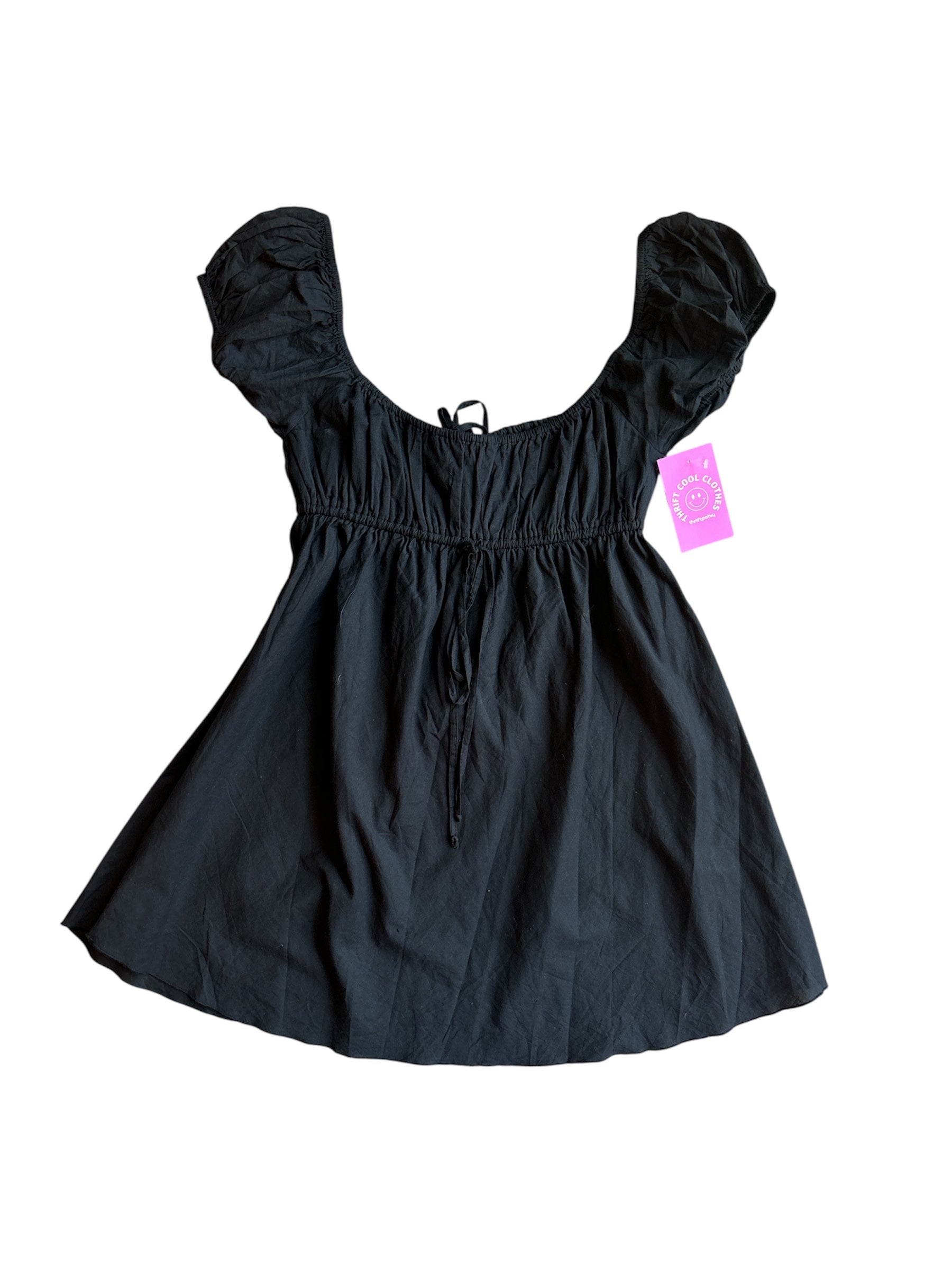 Black kitteny Short dress, M