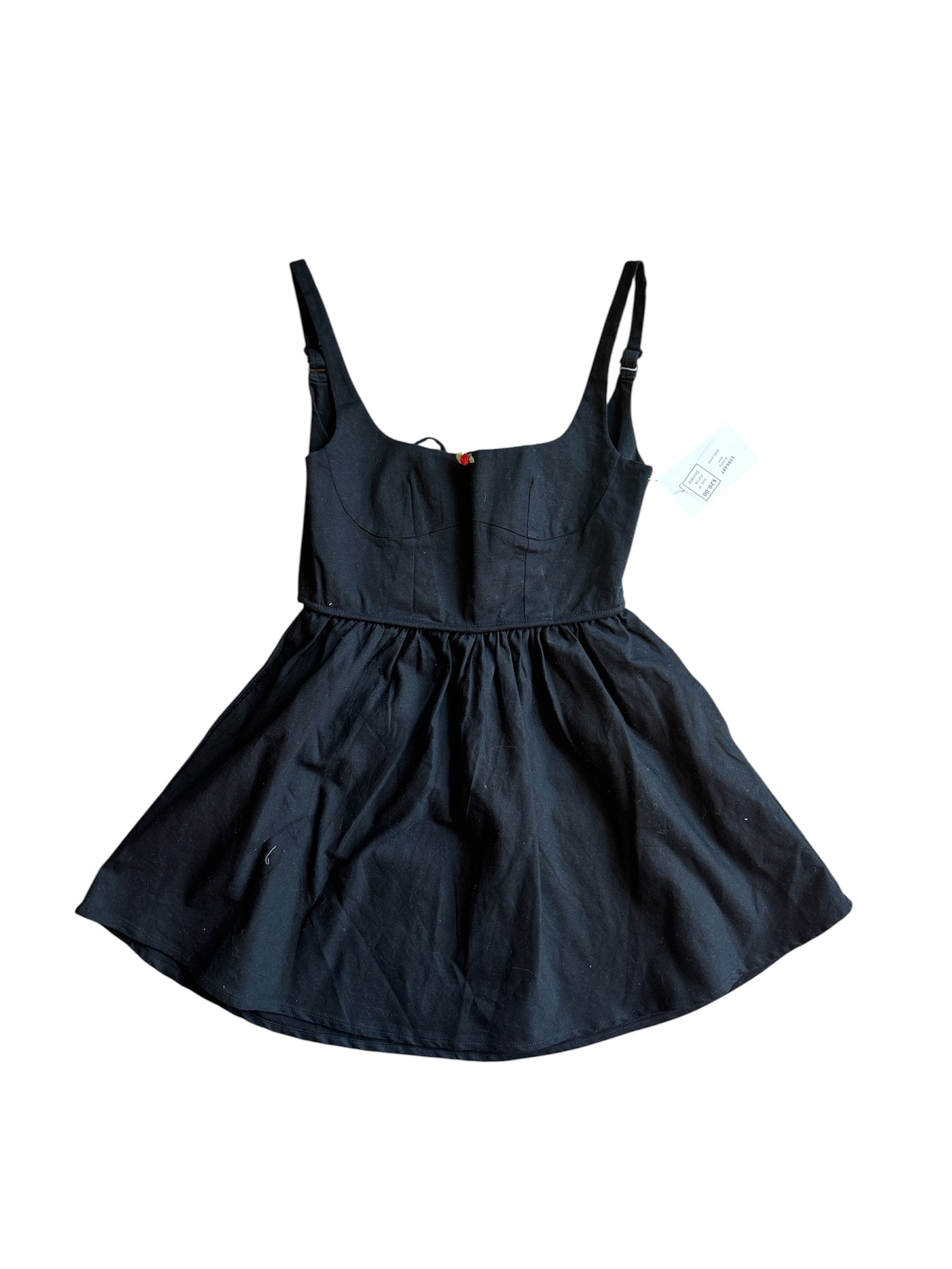 black kitteny Short dress, M