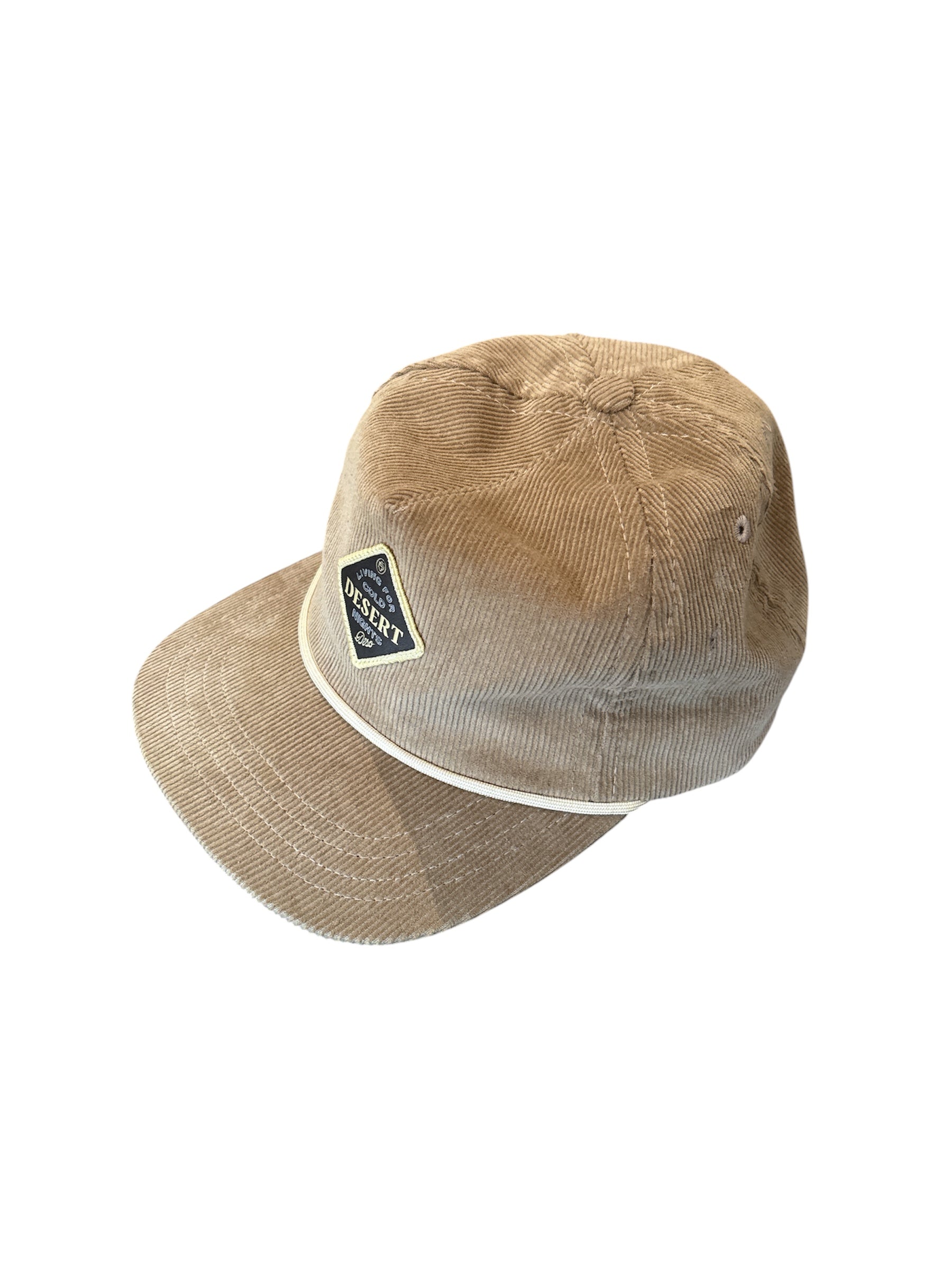 TAN deso cord hat