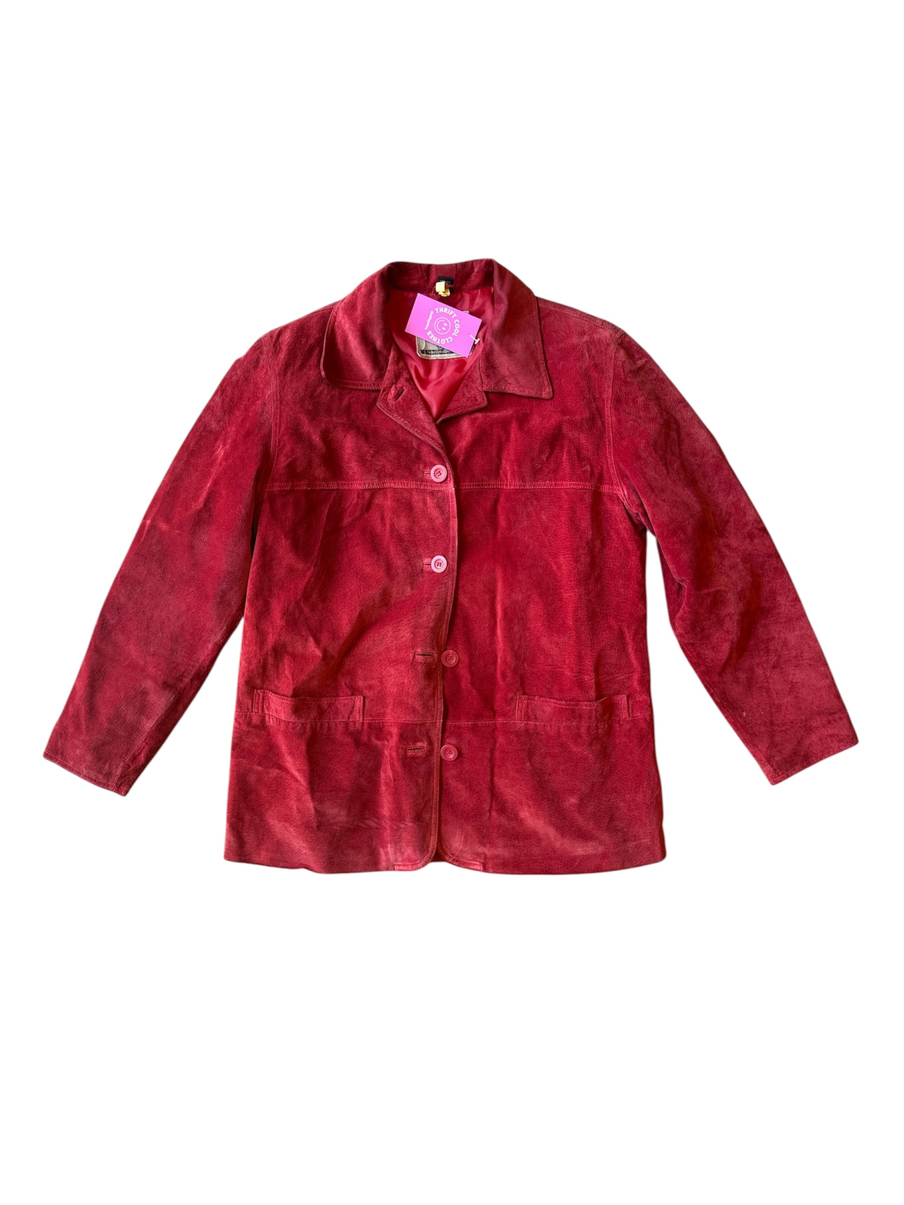 Red st johns bay Womens jacket, M