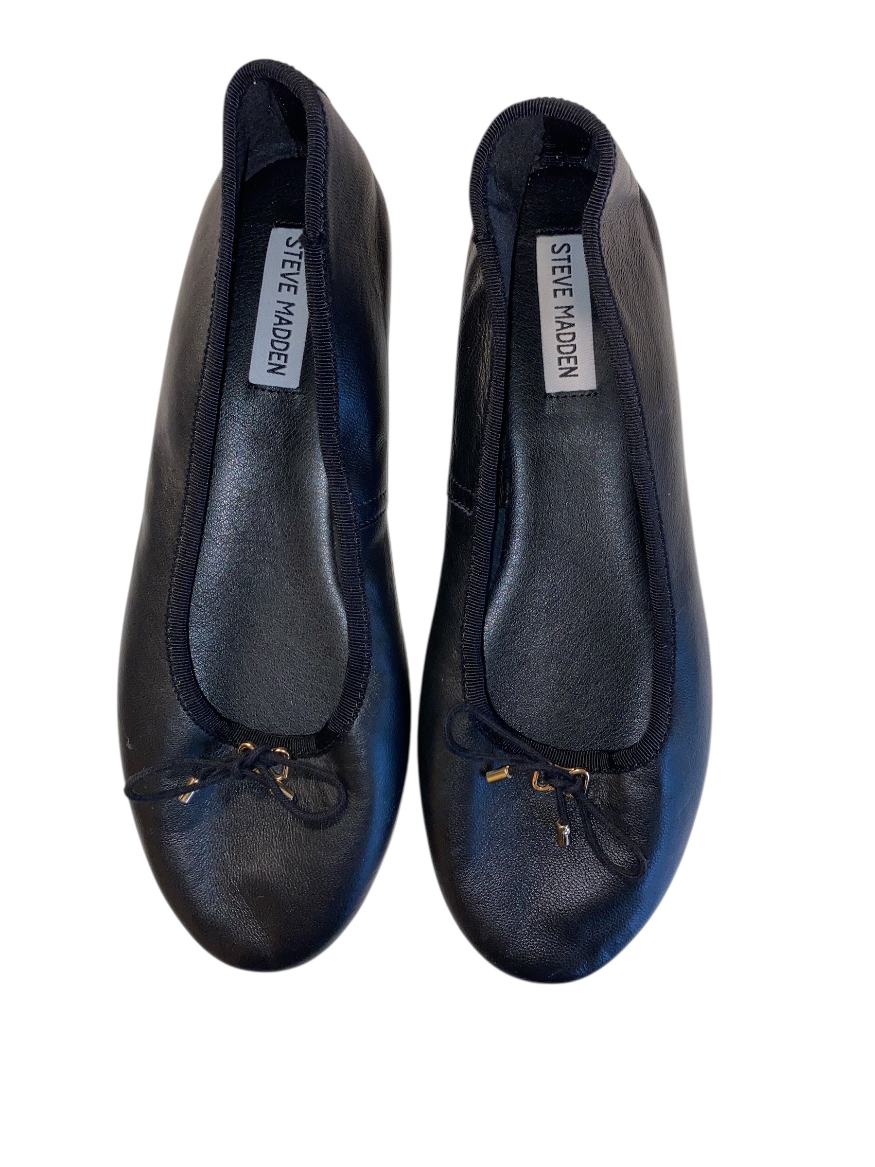 black steve madden ballet flats, 10m
