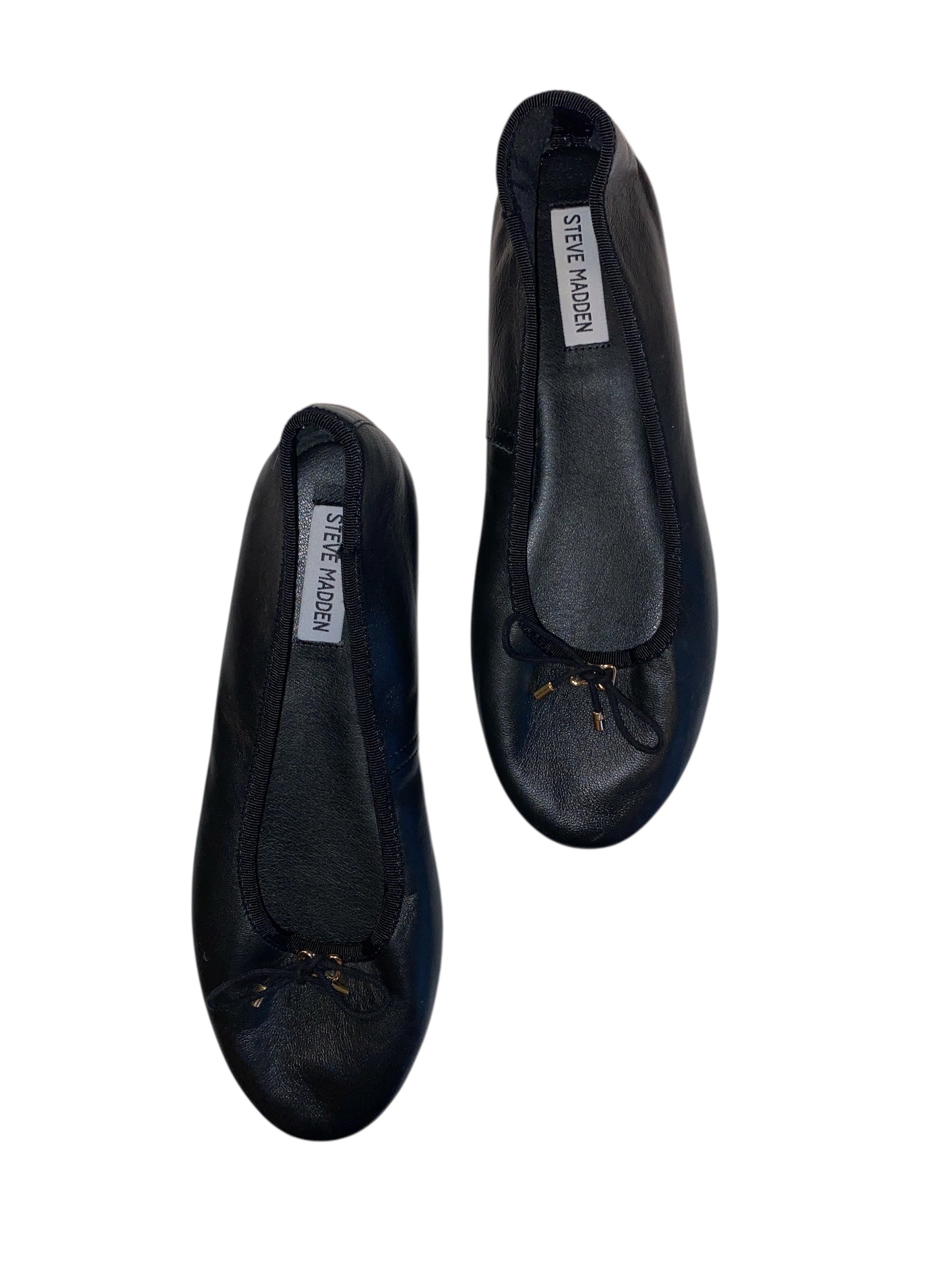 black steve madden ballet flats, 10m