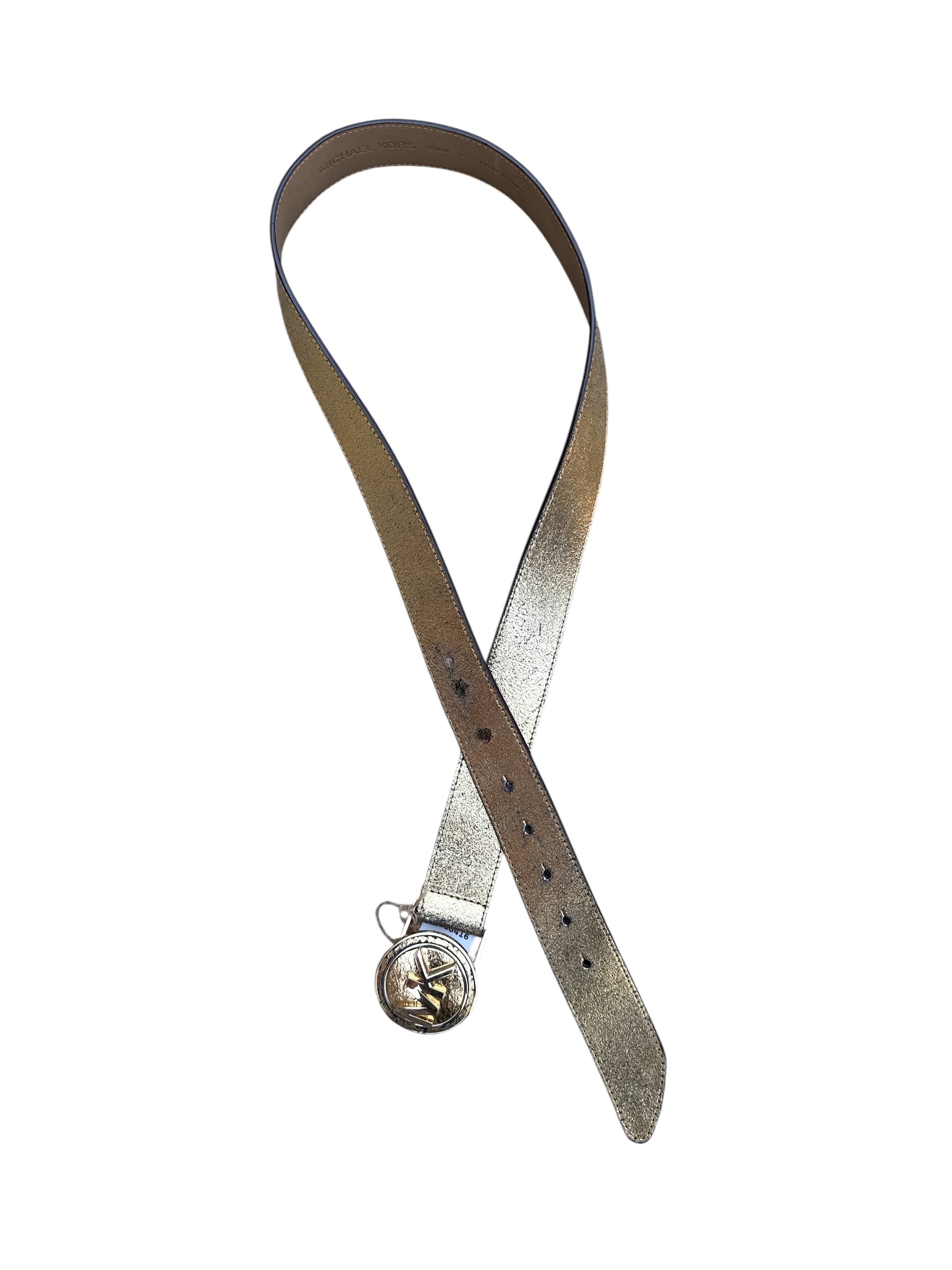 Michael Kors metallic belt